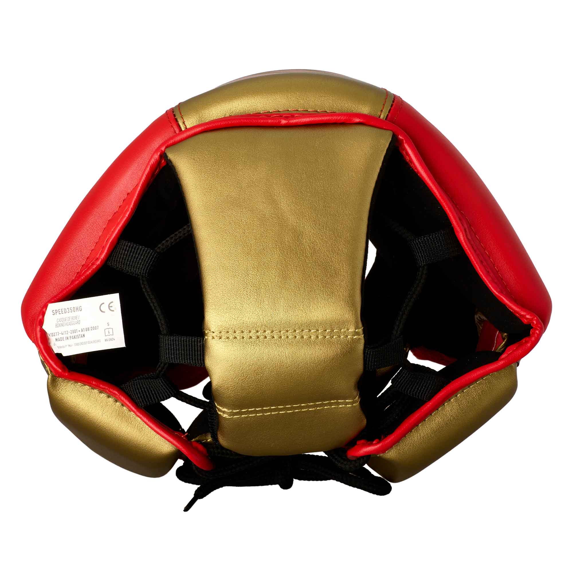 adidas Speed Pro Kopfschutz red/gold Kaktus-Leder, ADISPD350HG