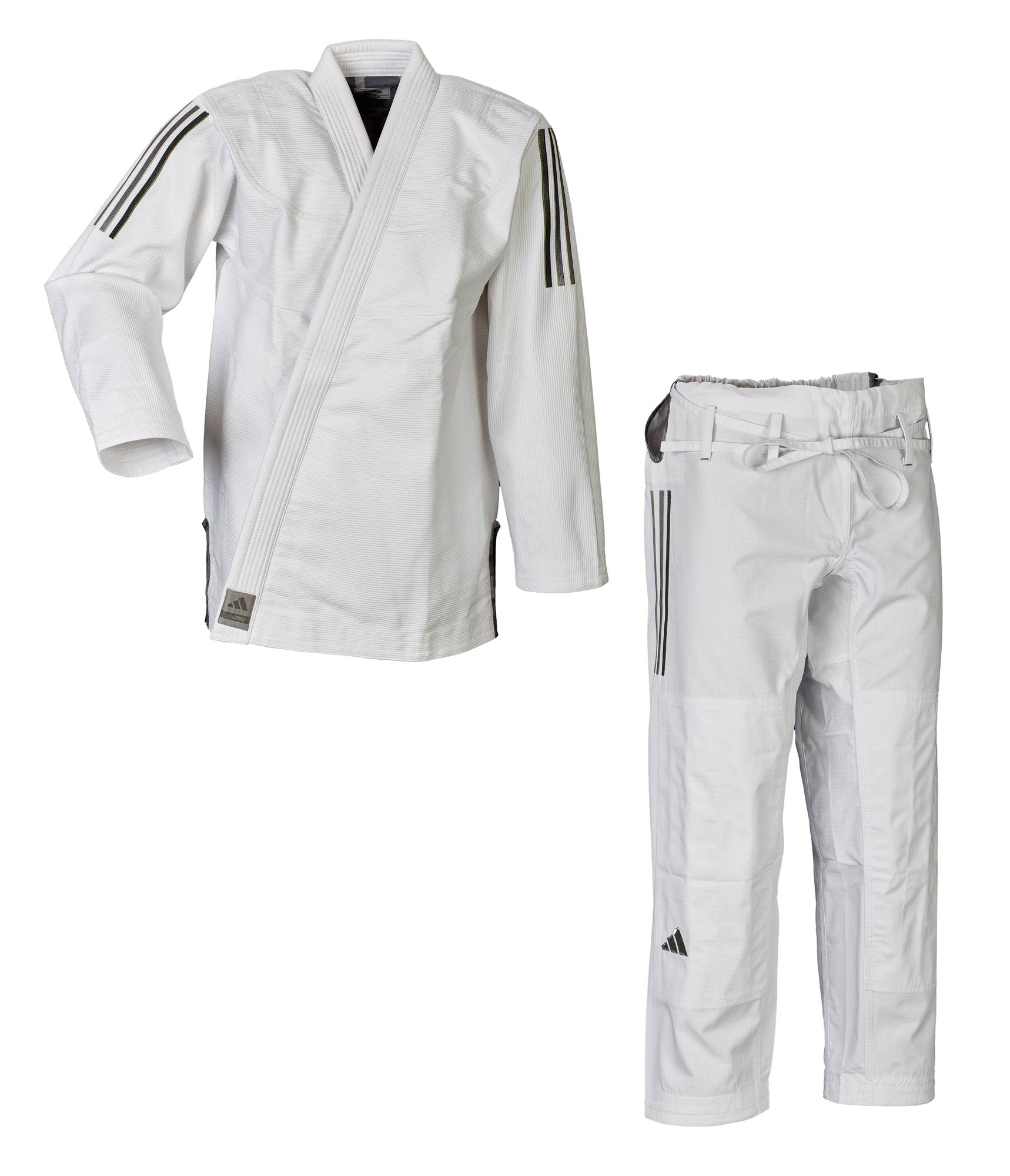 Abverkauf: adidas BJJ Anzug contest "PRO" weiß/silber  JJ430PRO 