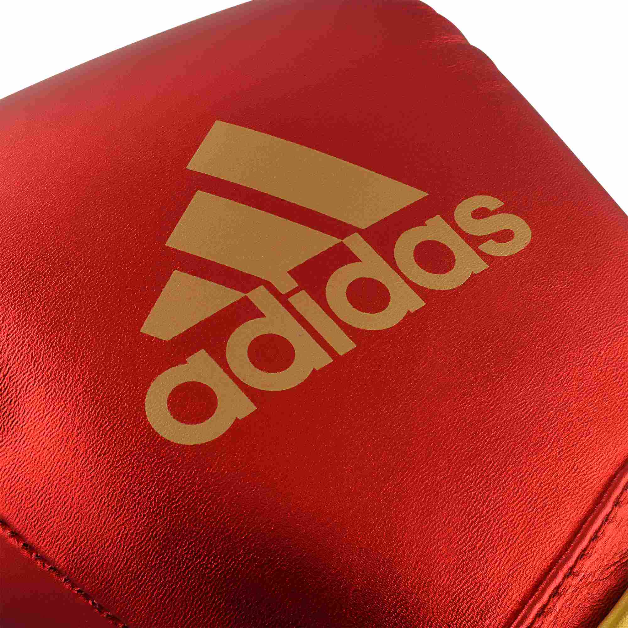 adidas adispeed strap up boxing gloves red metallic/gold, ADISBG501PRO