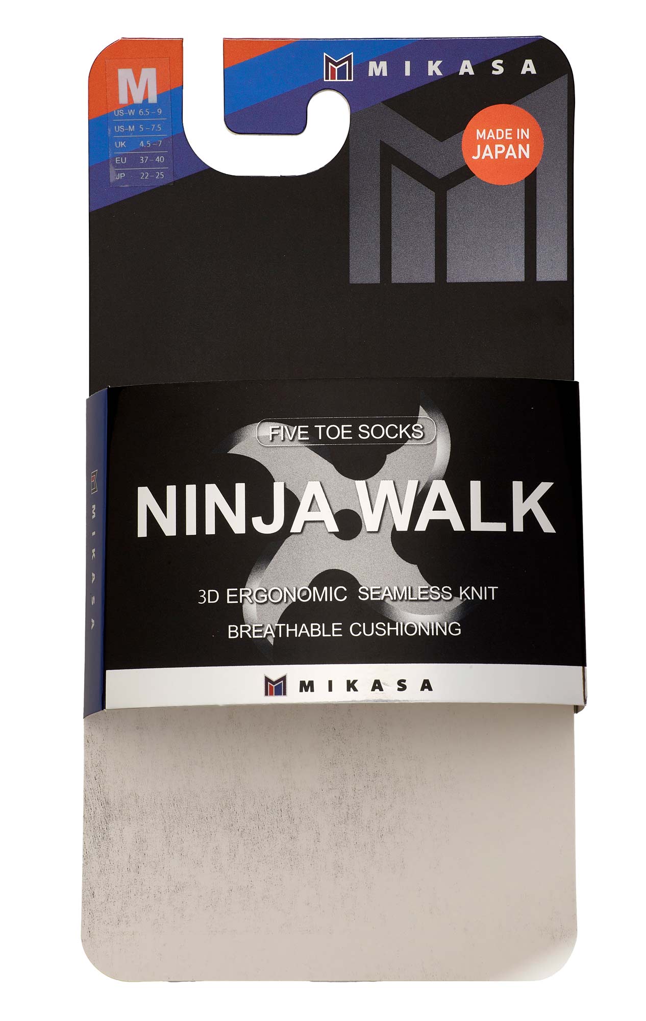 Mikasa Ninja Walk Zehensocken toe socks, 394001