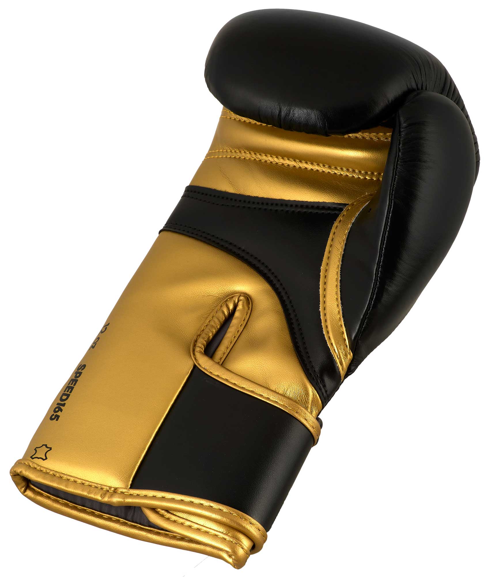 adidas Wettkampfhandschuh Speed 165 black/gold, adiSBG165 adidas Wettkampfhandschuh Speed 165 black/gold, adiSBG165