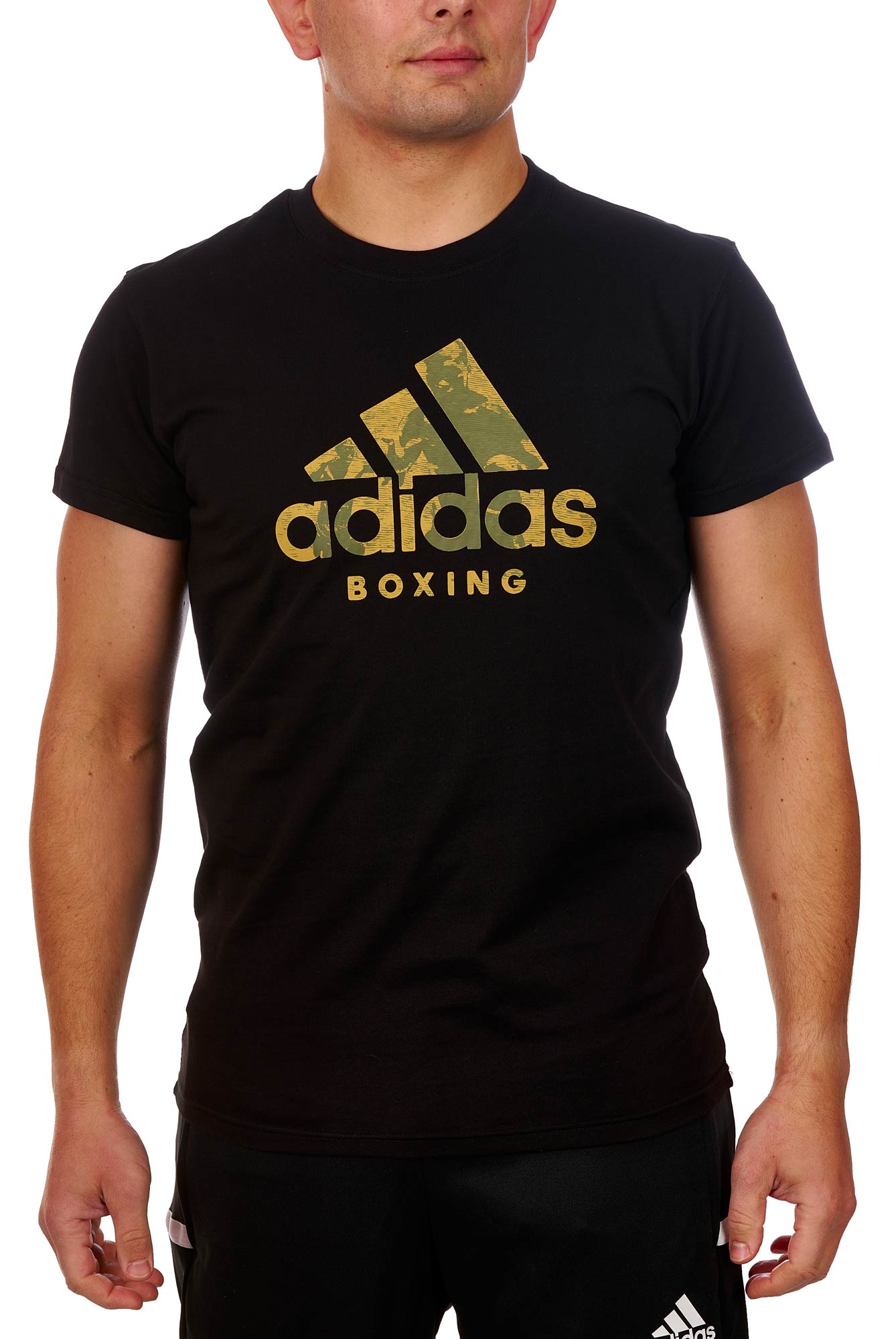 adidas Badge of Sport T-Shirt Boxing schwarz, adiCLTS20B