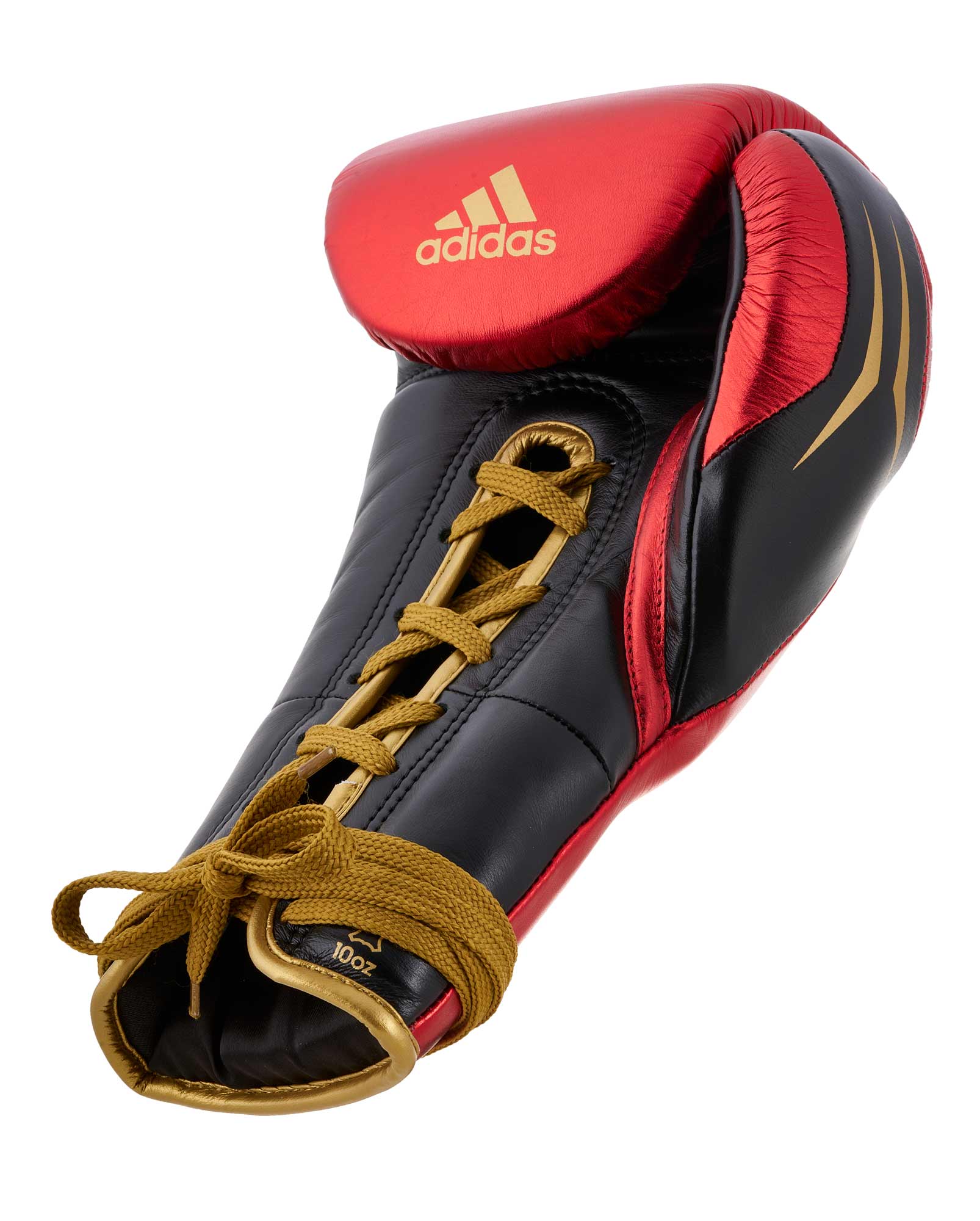 adidas SPEED TILT 750pro Boxhandschuh, schwarz/rot/gold metallic, SPD750FG