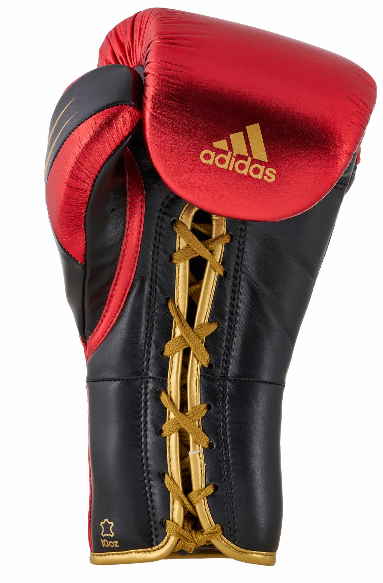 adidas SPEED TILT 750pro Boxhandschuh, schwarz/rot/gold metallic, SPD750FG