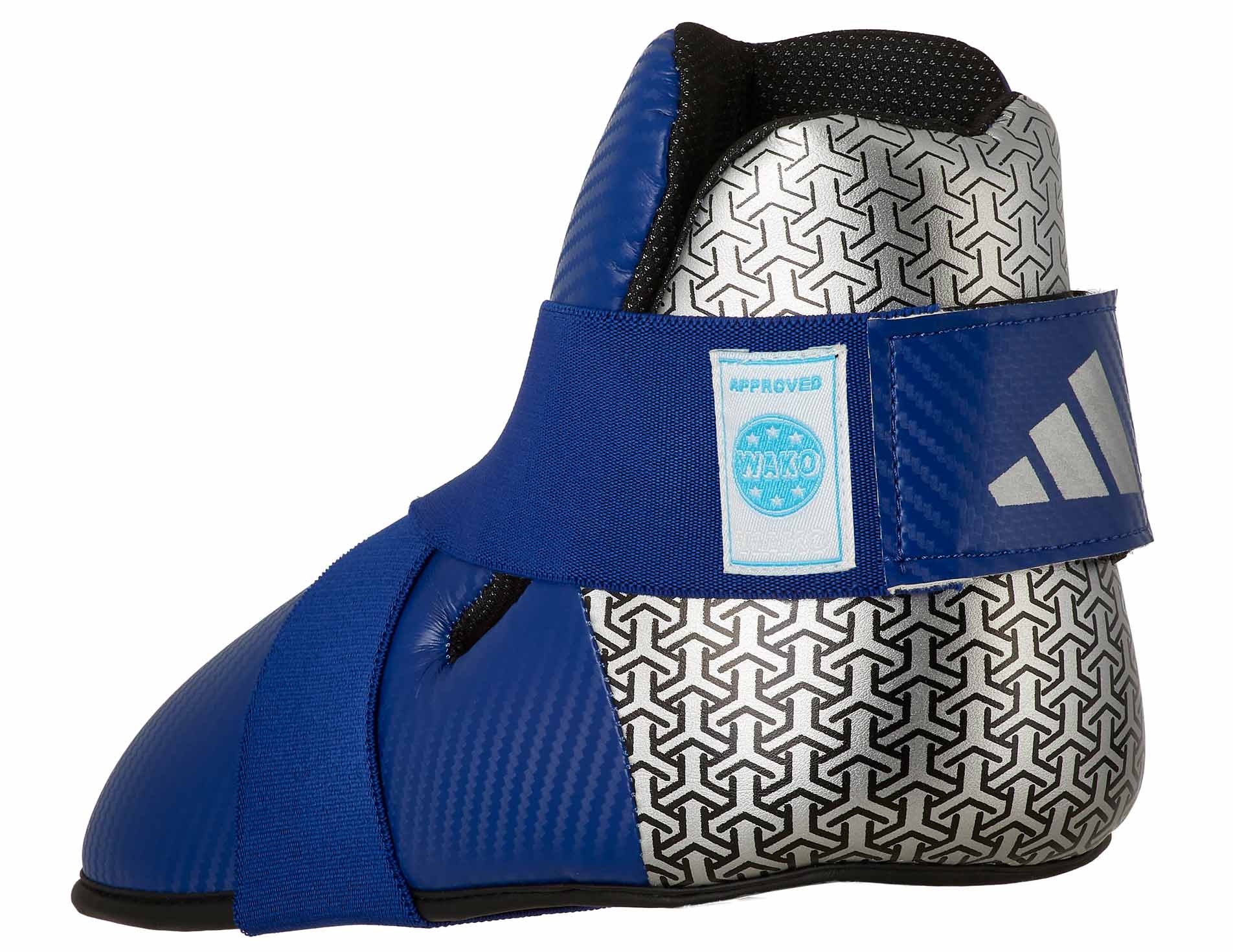 adidas Pro Kickboxing Fußschutz blue/silver, adiKBB300HD