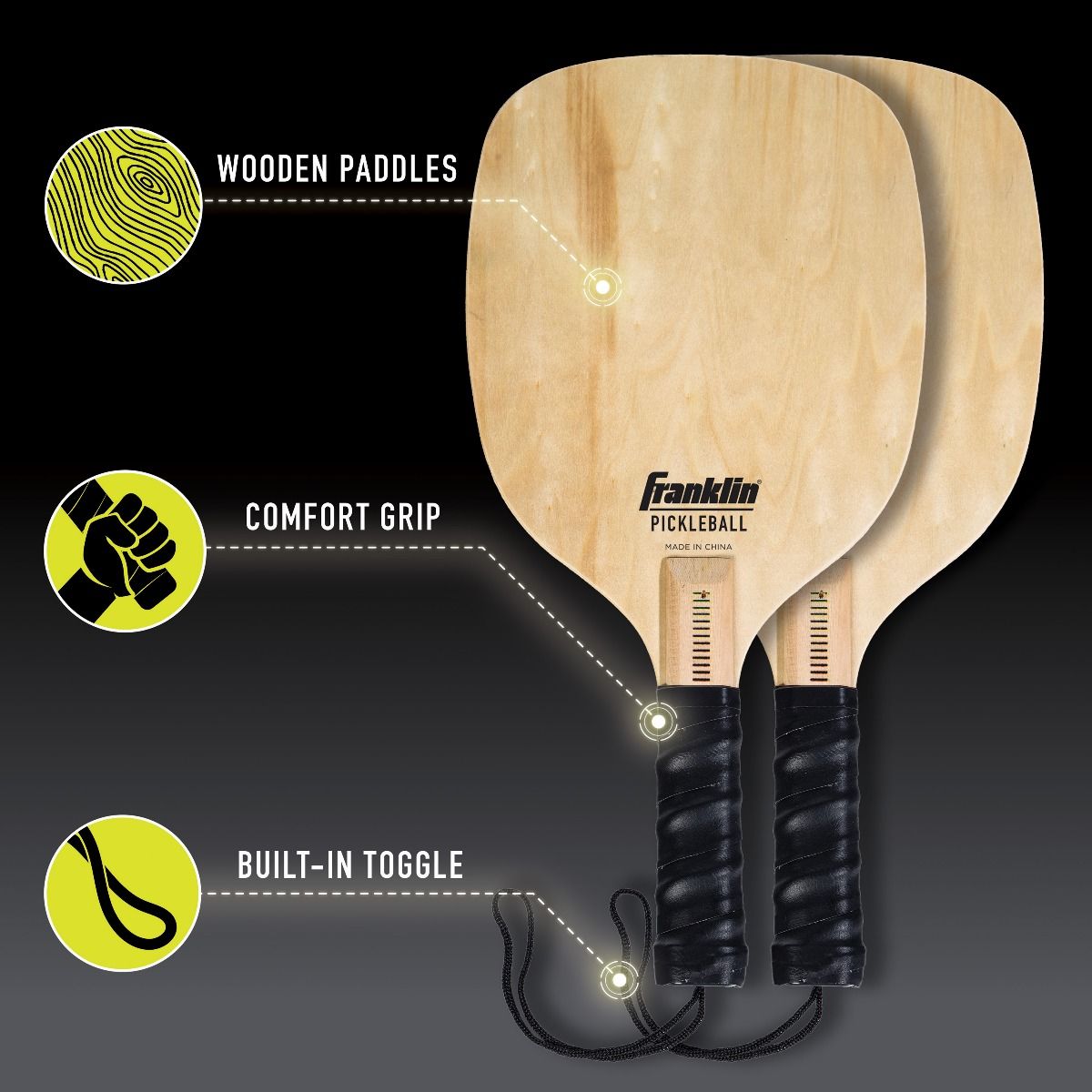 Franklin 1/2 Court Pickleball Starter Set