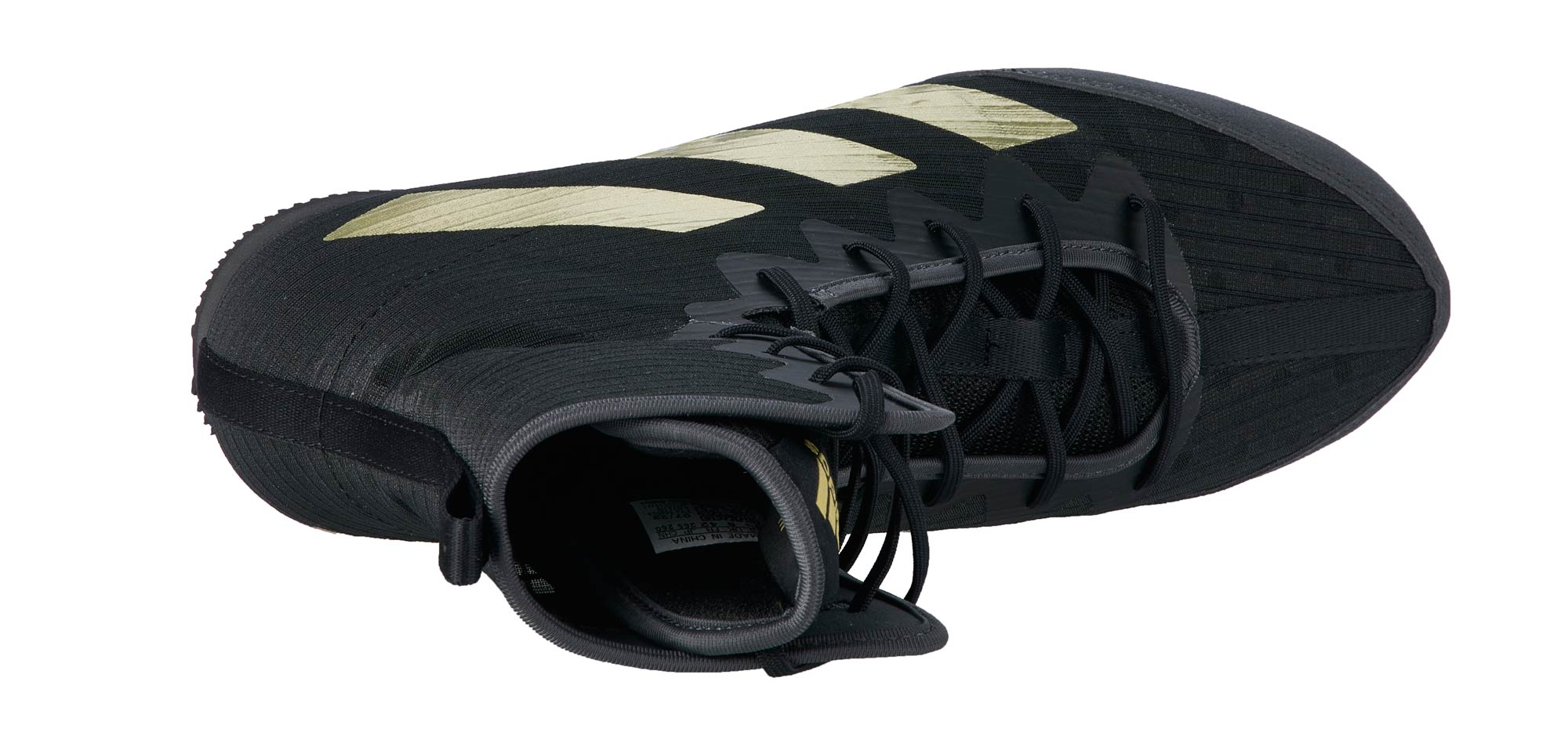 adidas Boxschuhe Box Hog 4 black/gold, GZ6116