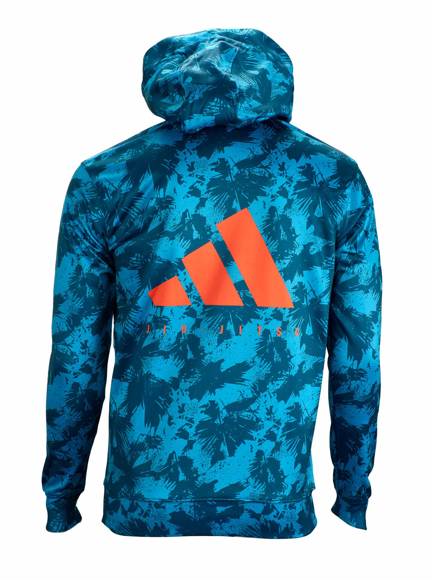 adidas BJJ Graphic Hoody Jiu-Jitsu blau/orange, adiTRPCL