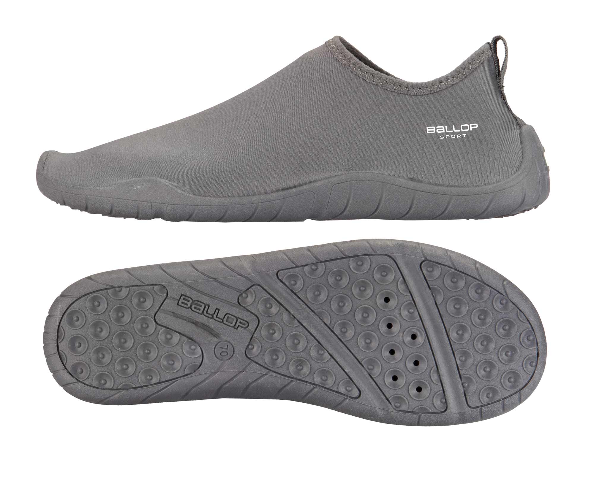 Schuh, Sneaker, Gummisohle, Graue Farbe, Slip-On