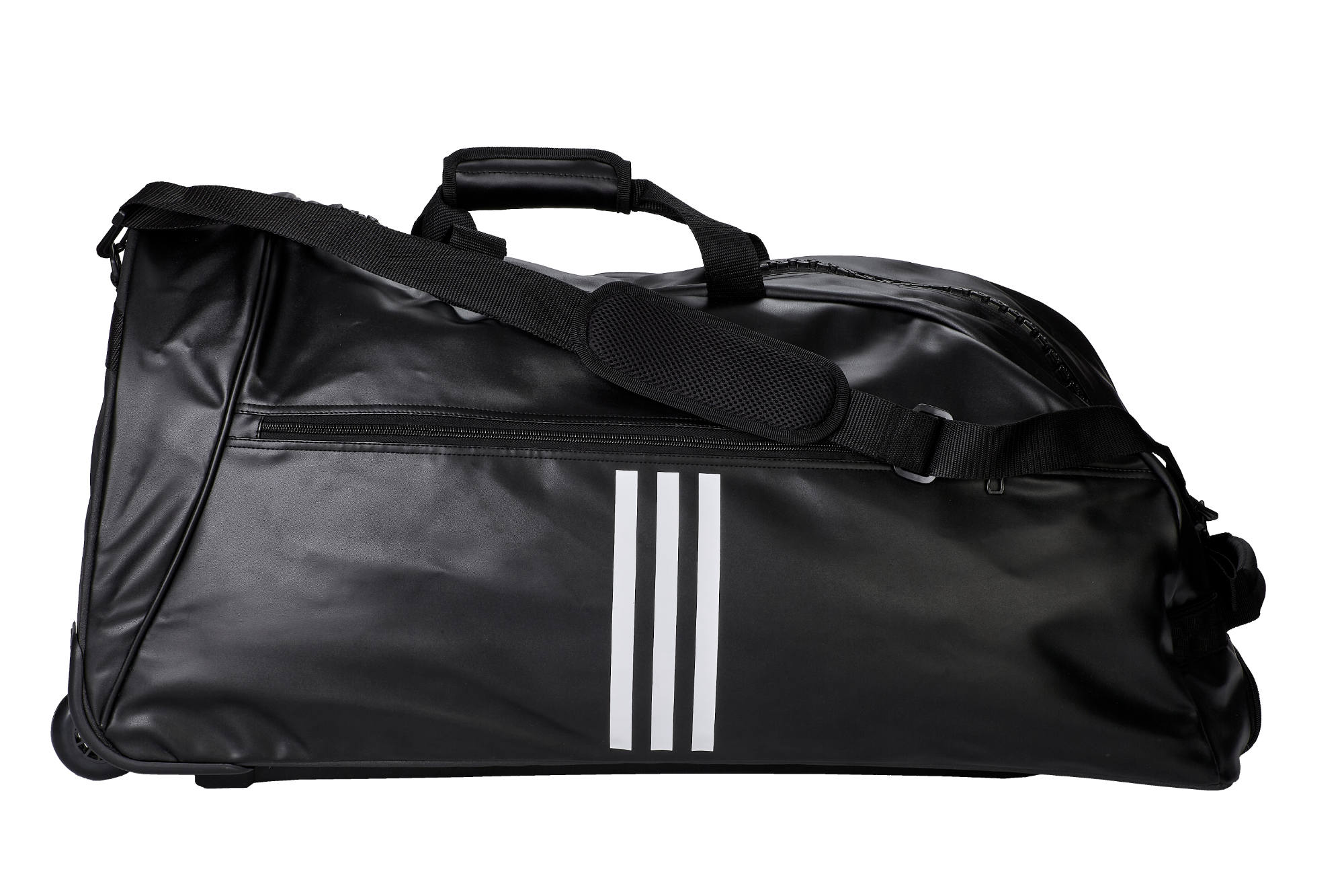 adidas Trolley "Combat Sports" black/white PU, adiACC056CS