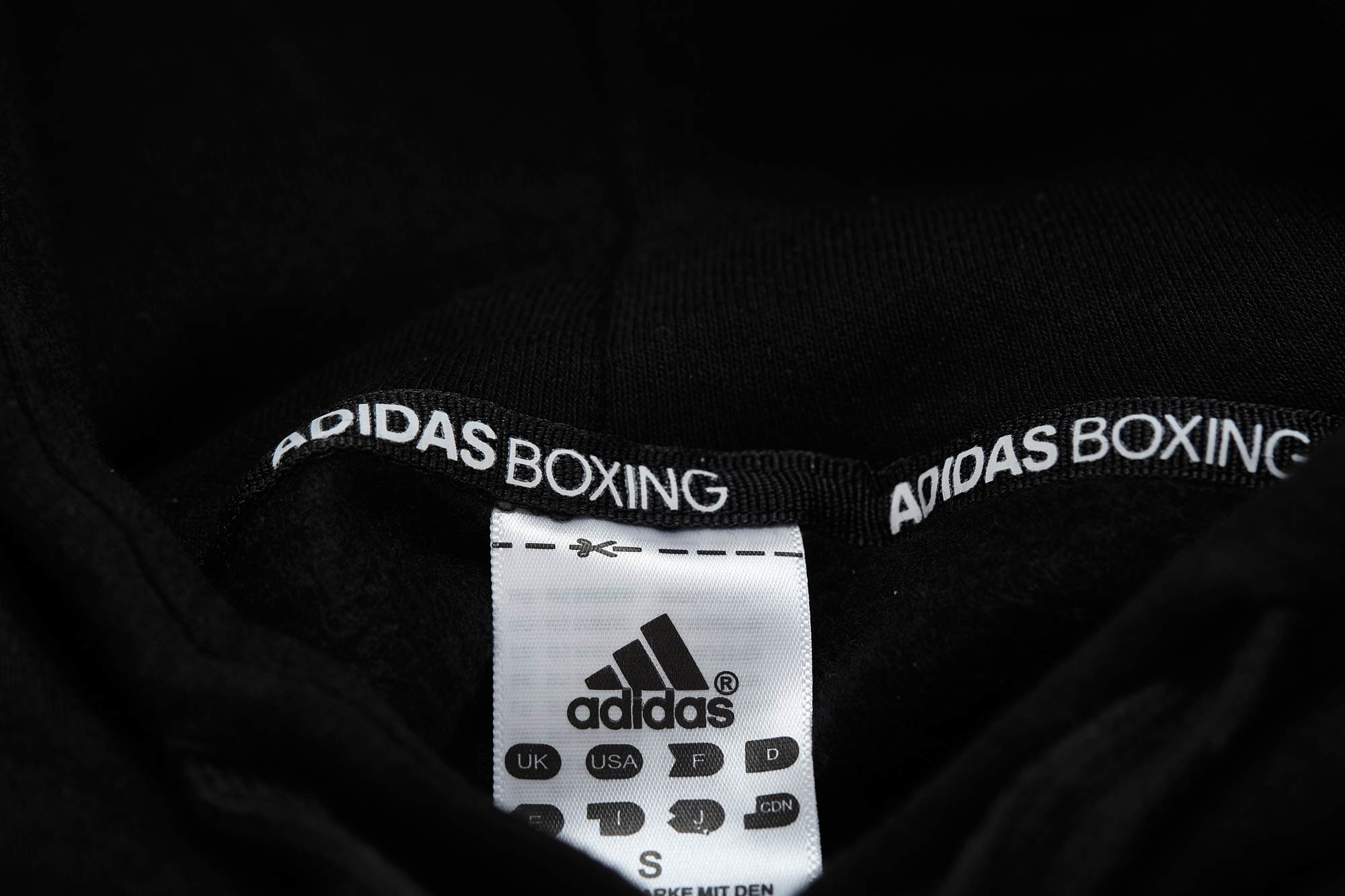 adidas Badge of Sport Hoody Boxing schwarz, adiCLHD20B