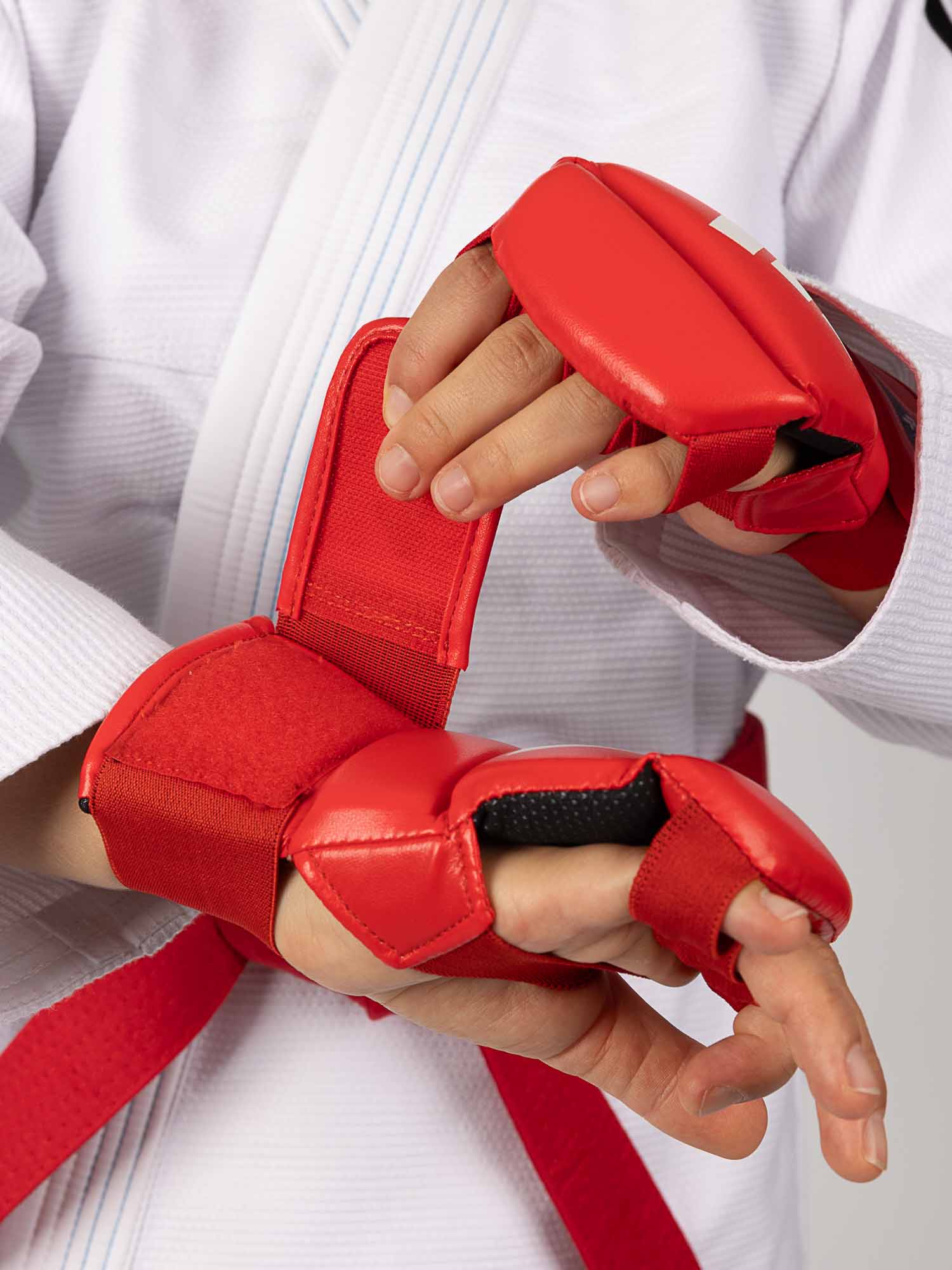 Schutzausrüstung, Handschuh, Boxhandschuh, Rot, Taekwondo/ Karate Handschuh