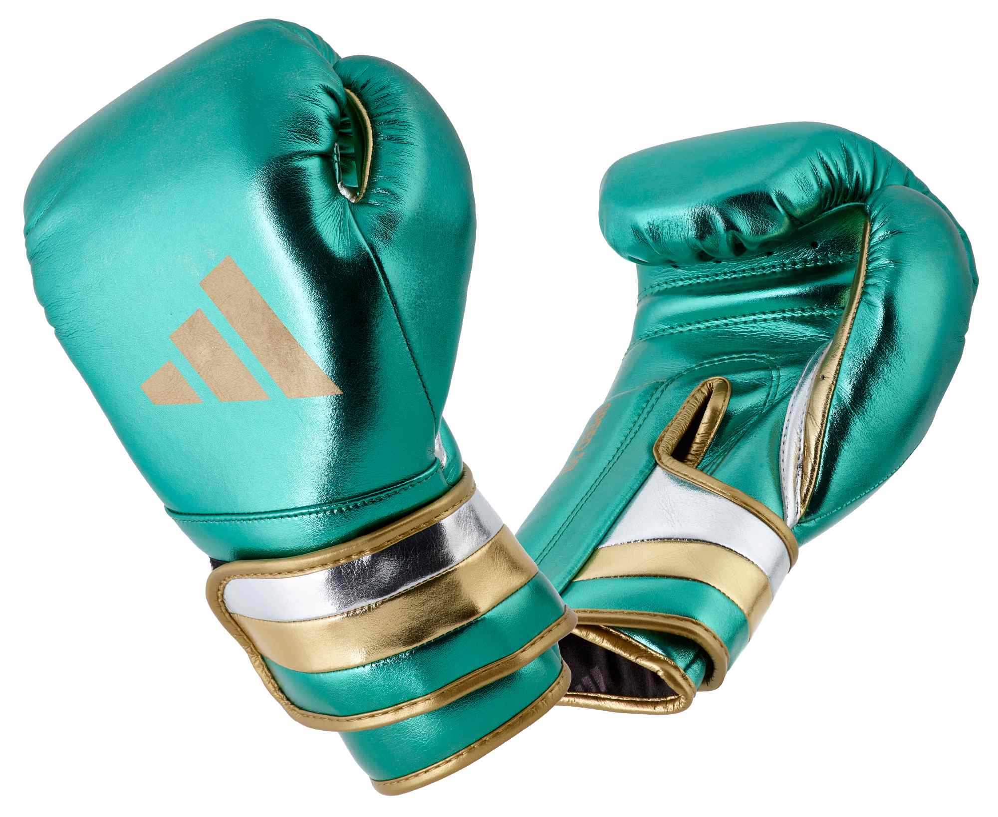 adidas Boxhandschuhe Speed 500 green/gold Microfibre, ADISBG501