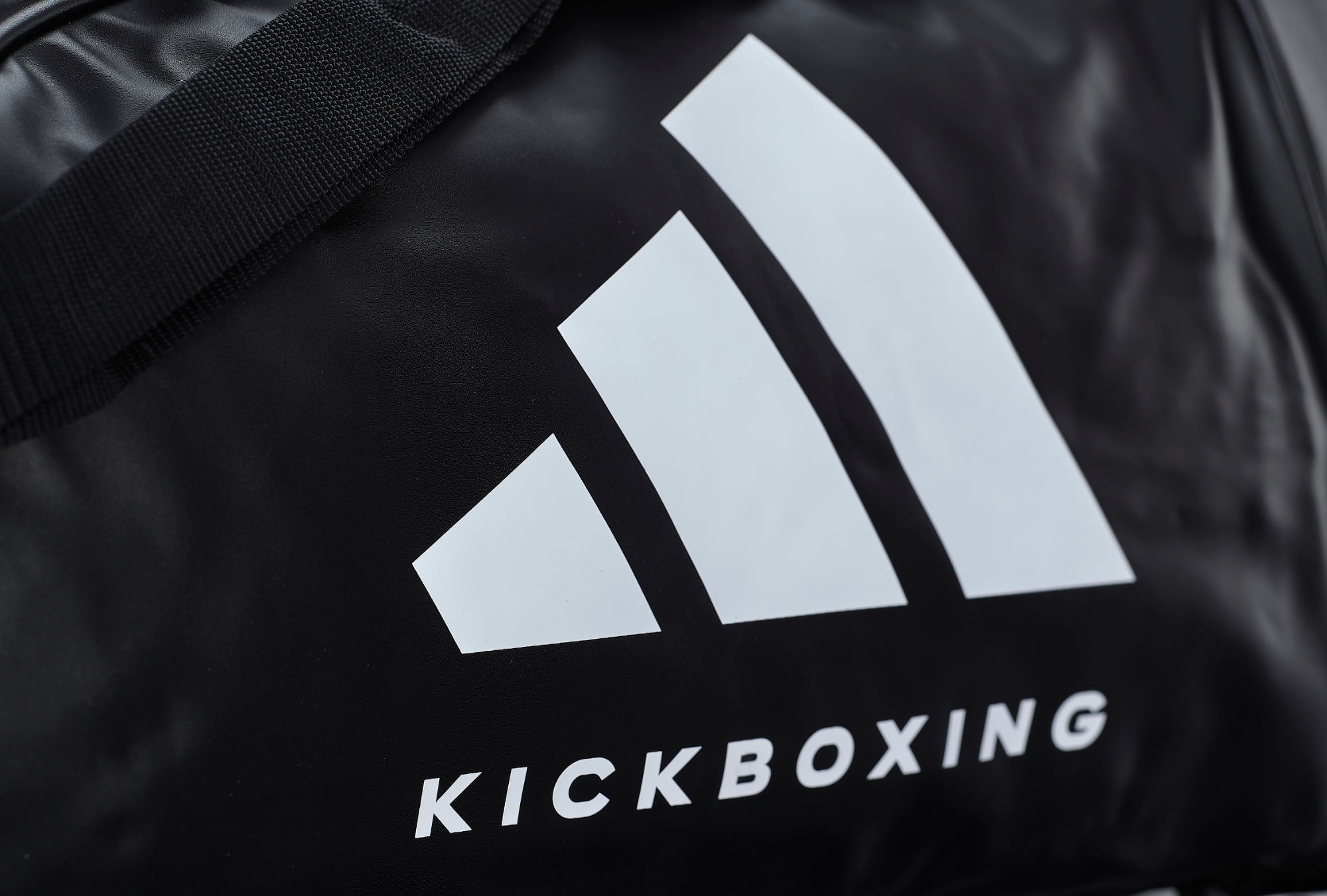 adidas 2in1 Bag Kickboxing black/white PU, adiACC051KB
