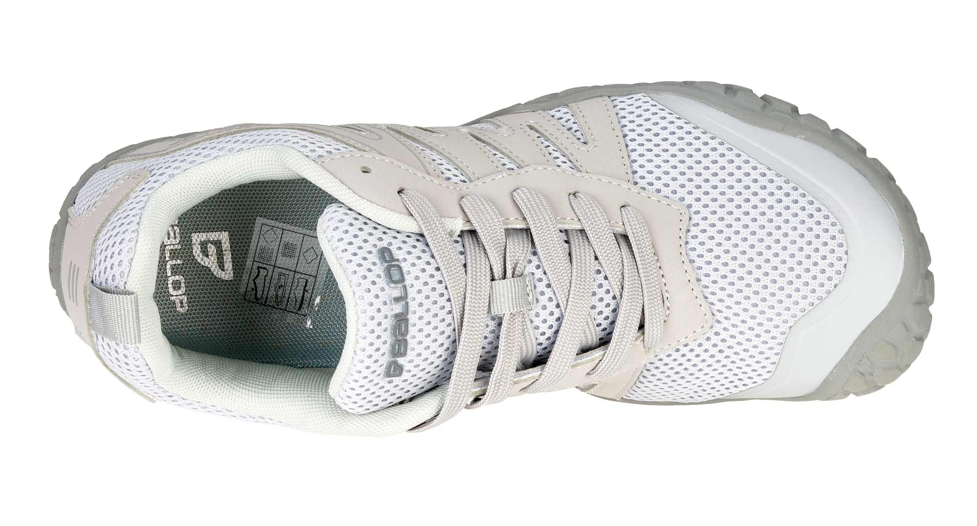 BALLOP Barfußschuhe Pellet grey