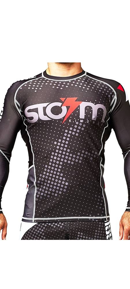 Storm Matrix Longsleeve Rashguard black 1016