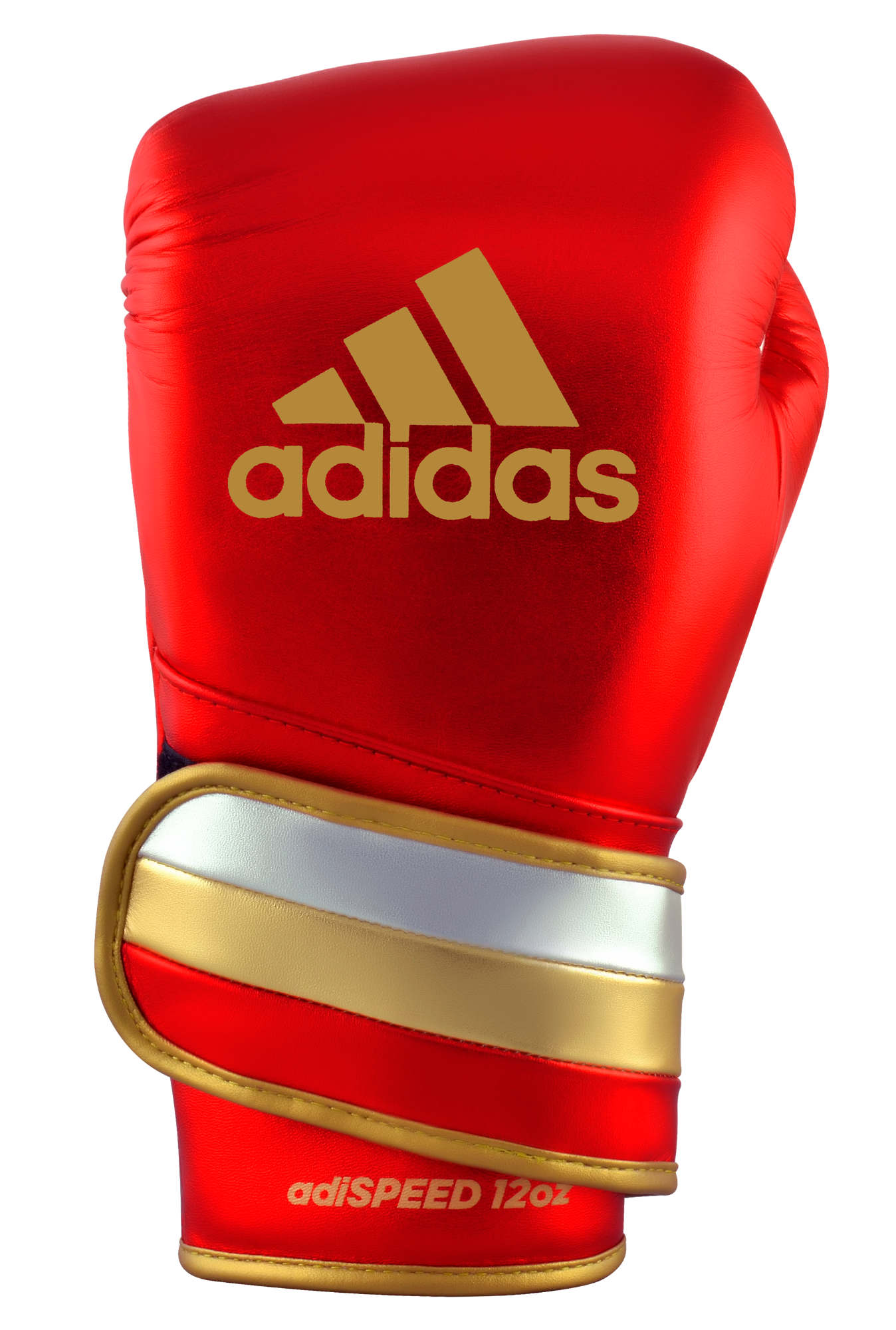 adidas adispeed strap up boxing gloves red metallic/gold, ADISBG501PRO