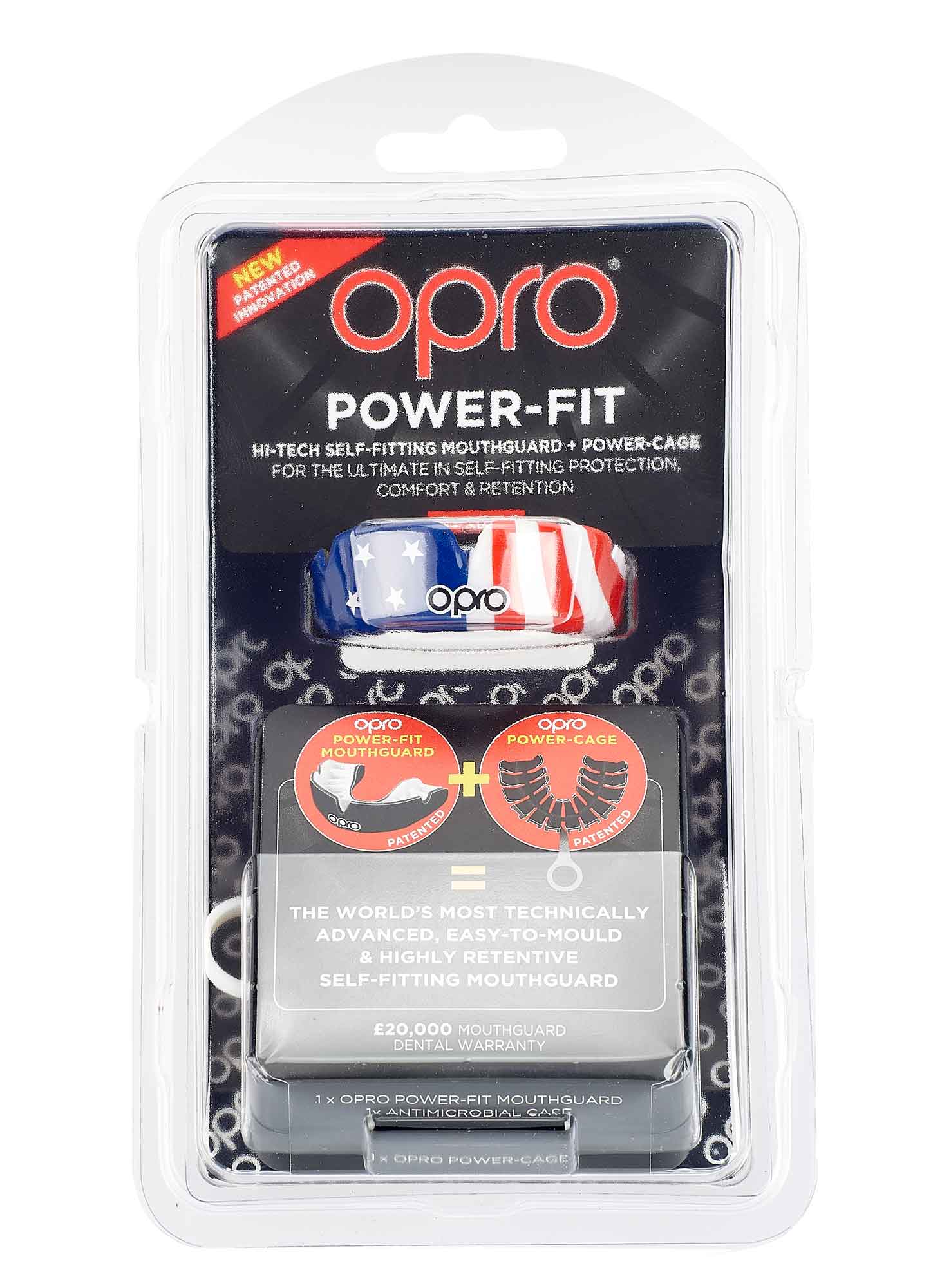 OPRO Zahnschutz PowerFit USA