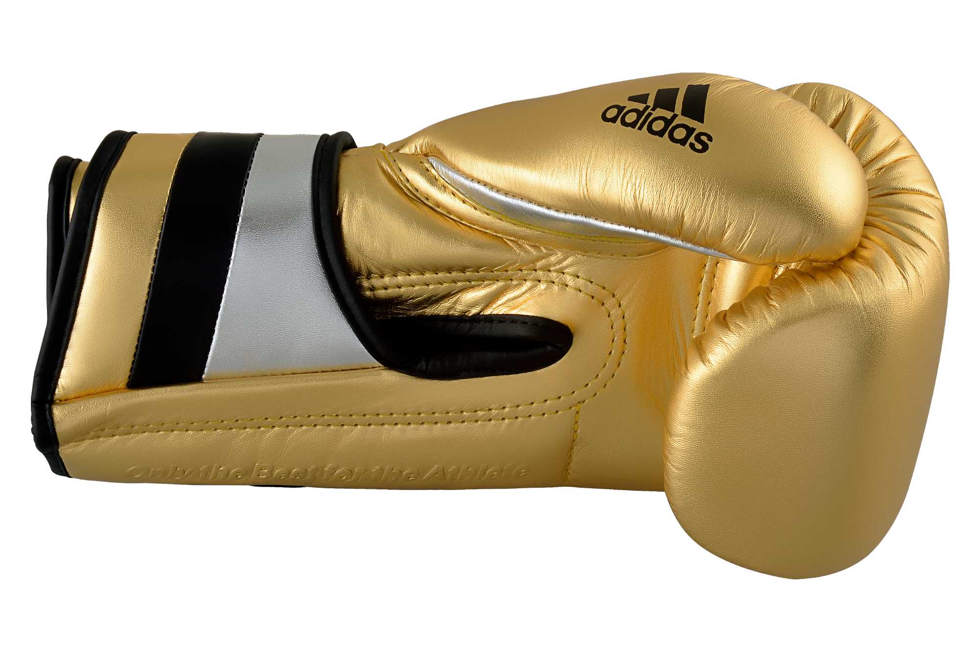 adiSBG501-Gold-Black-Silver-05 adidas adispeed strap up gold boxing gloves metallic/silver, ADISBG501PRO