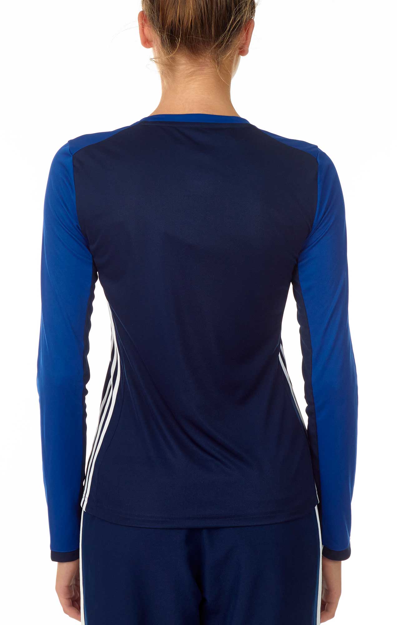adidas T16 Clima Cool Longsleeve Damen navy blau/royal blau AJ5486