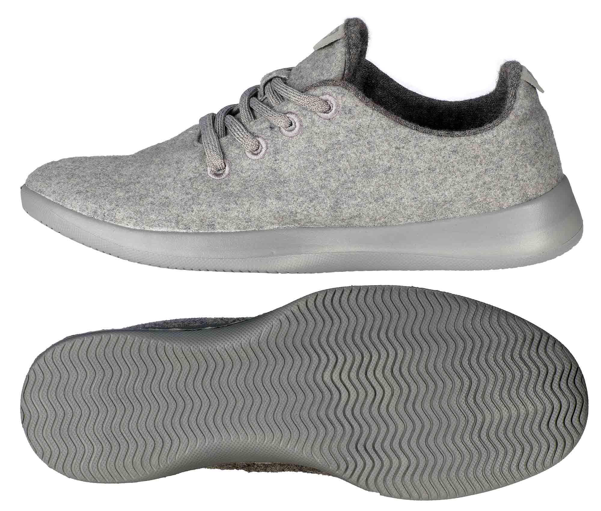 BALLOP Woll-Sneaker Tenderness grey