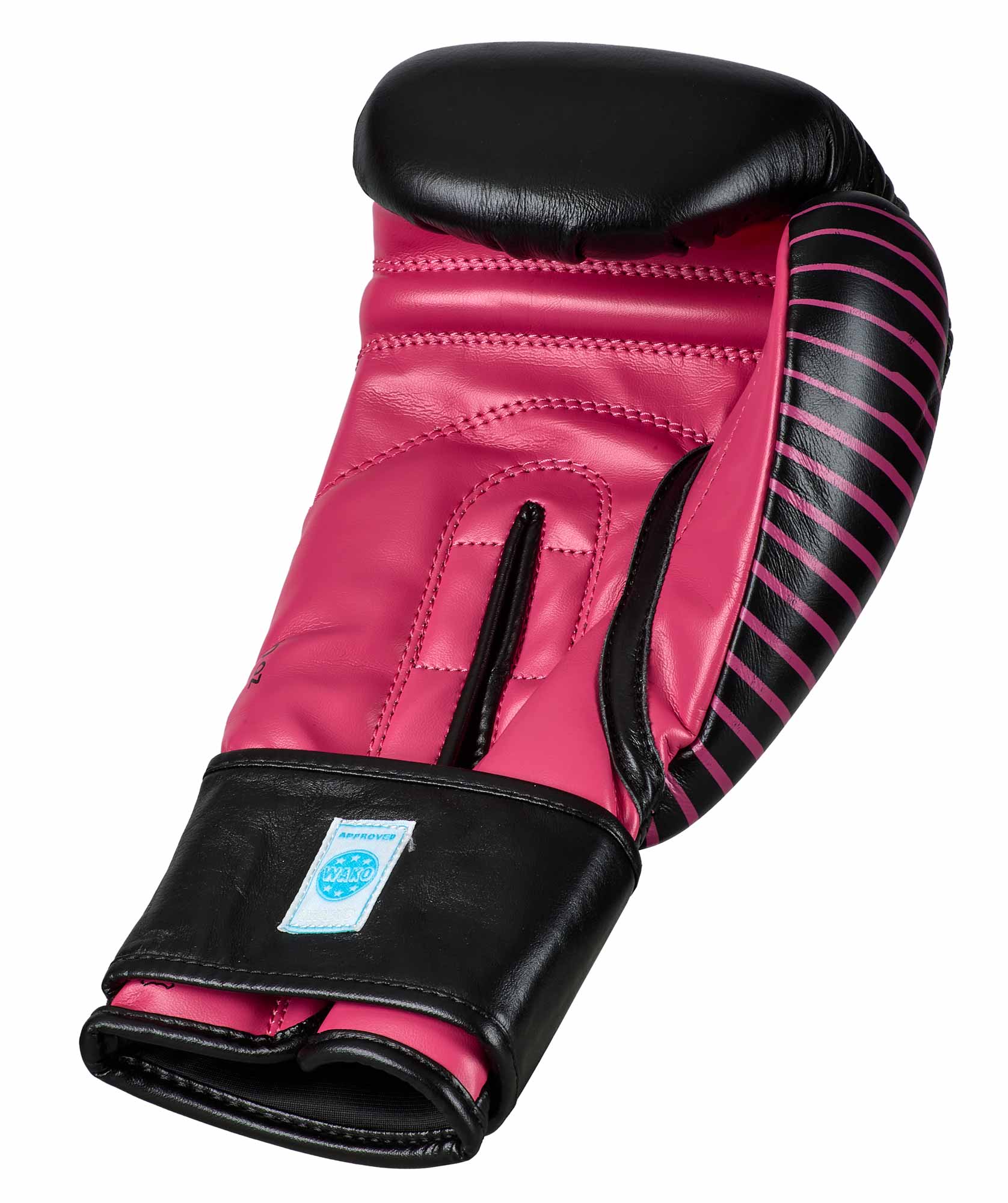 adidas Kickboxing Wettkampfhandschuh black/pink, adiKBWKF200