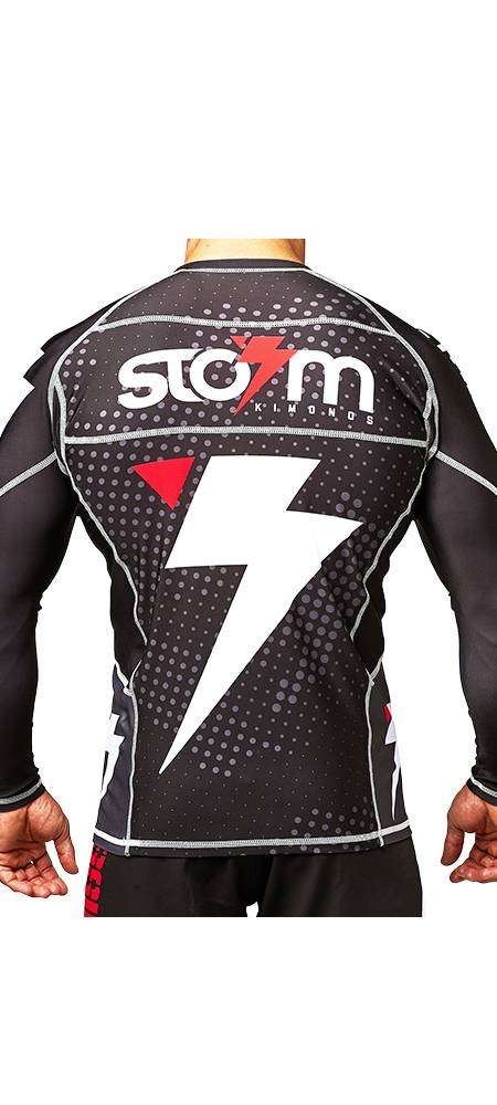 Storm Matrix Longsleeve Rashguard black 1016