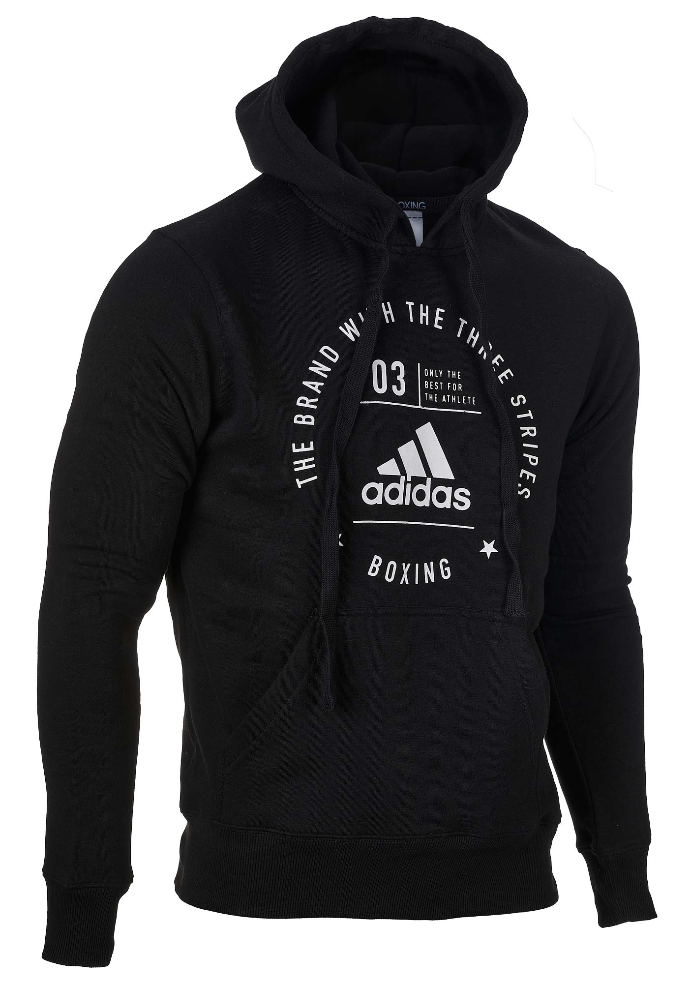 adidas Community Hoody "BOXING" black/white, adiCL02B