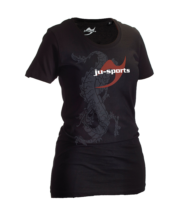 Dark-Line T-Shirt Ryuu schwarz Lady