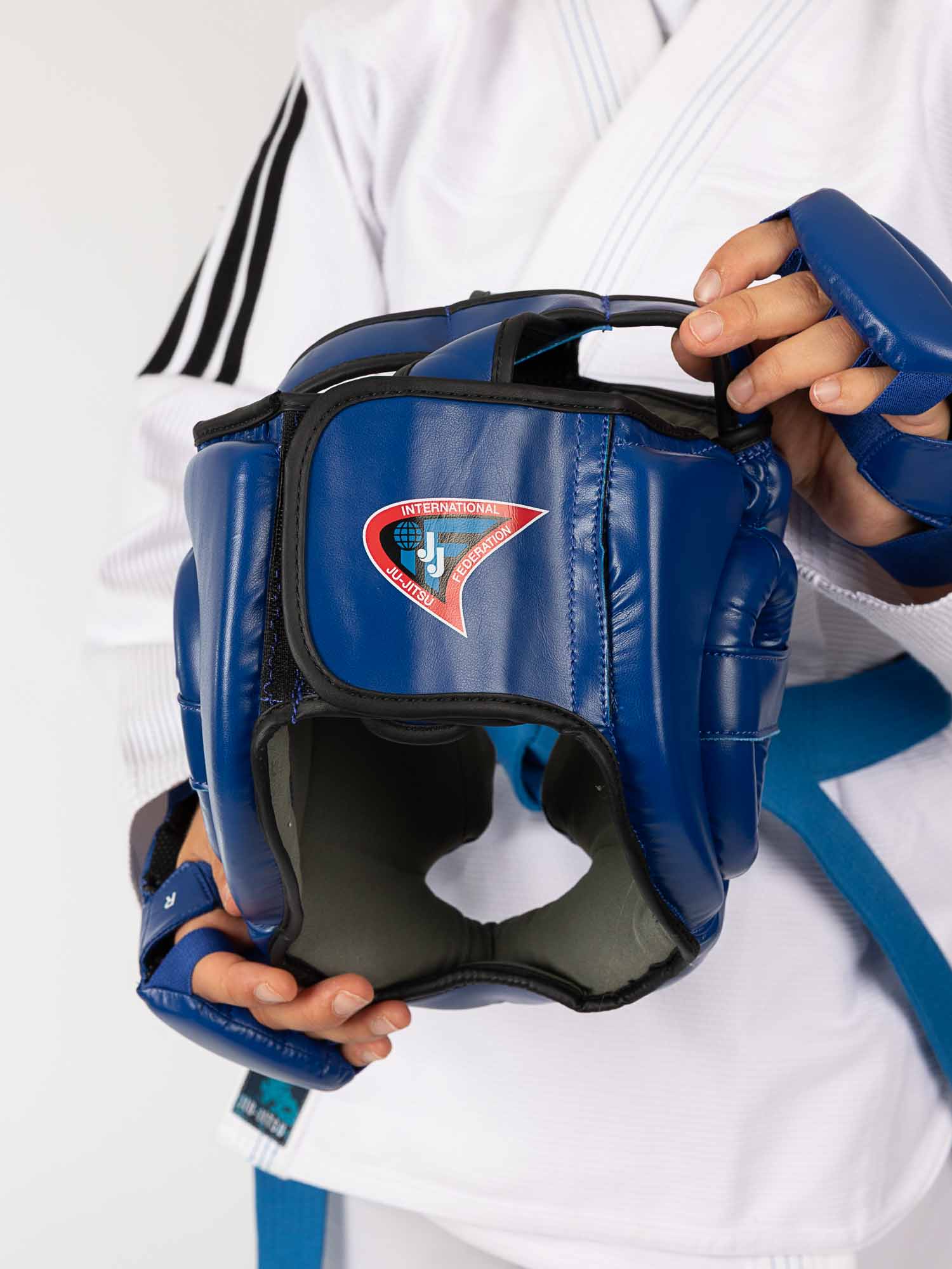 Jiu-Jitsu Schutzausrüstung, Gurtung, Schutzbrust, Taekwondo Handschuh, Gürtel