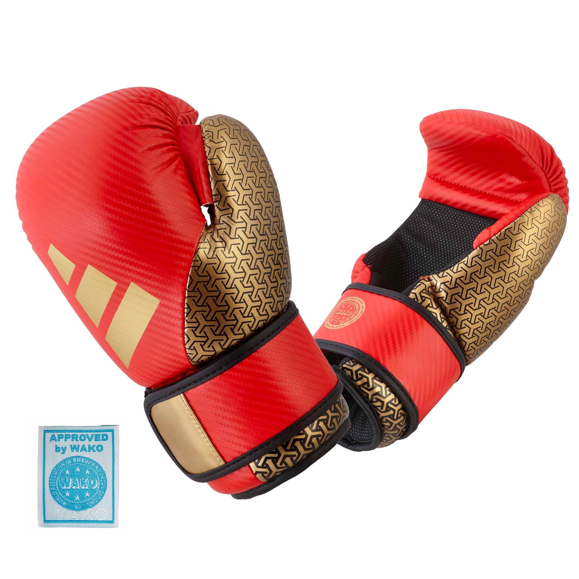 adidas Pro Point Fighter Handschuhe red/gold, adiKBPF300