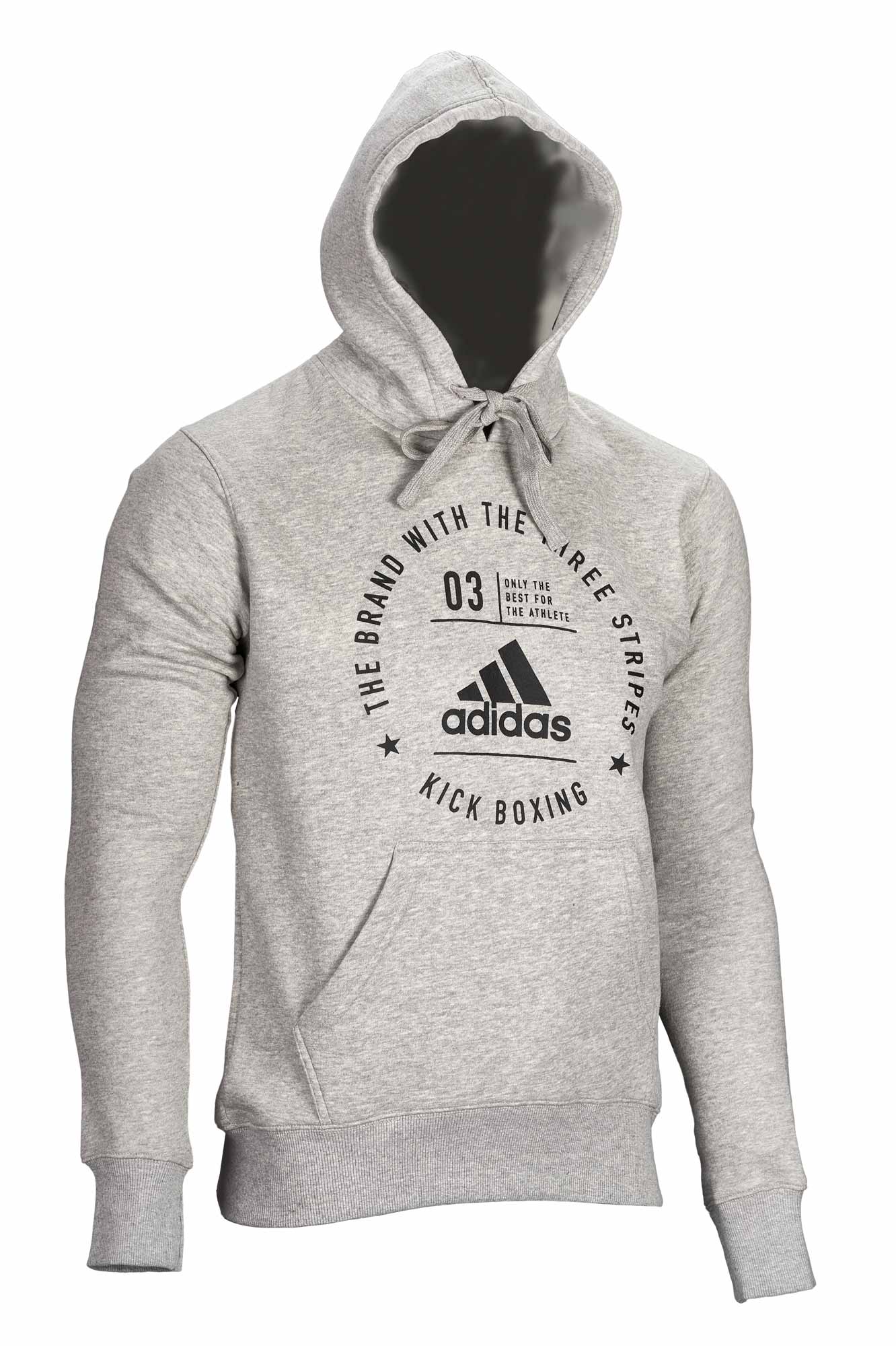 adidas Community Line Hoody Kickboxing grey/black, adiCL02KB