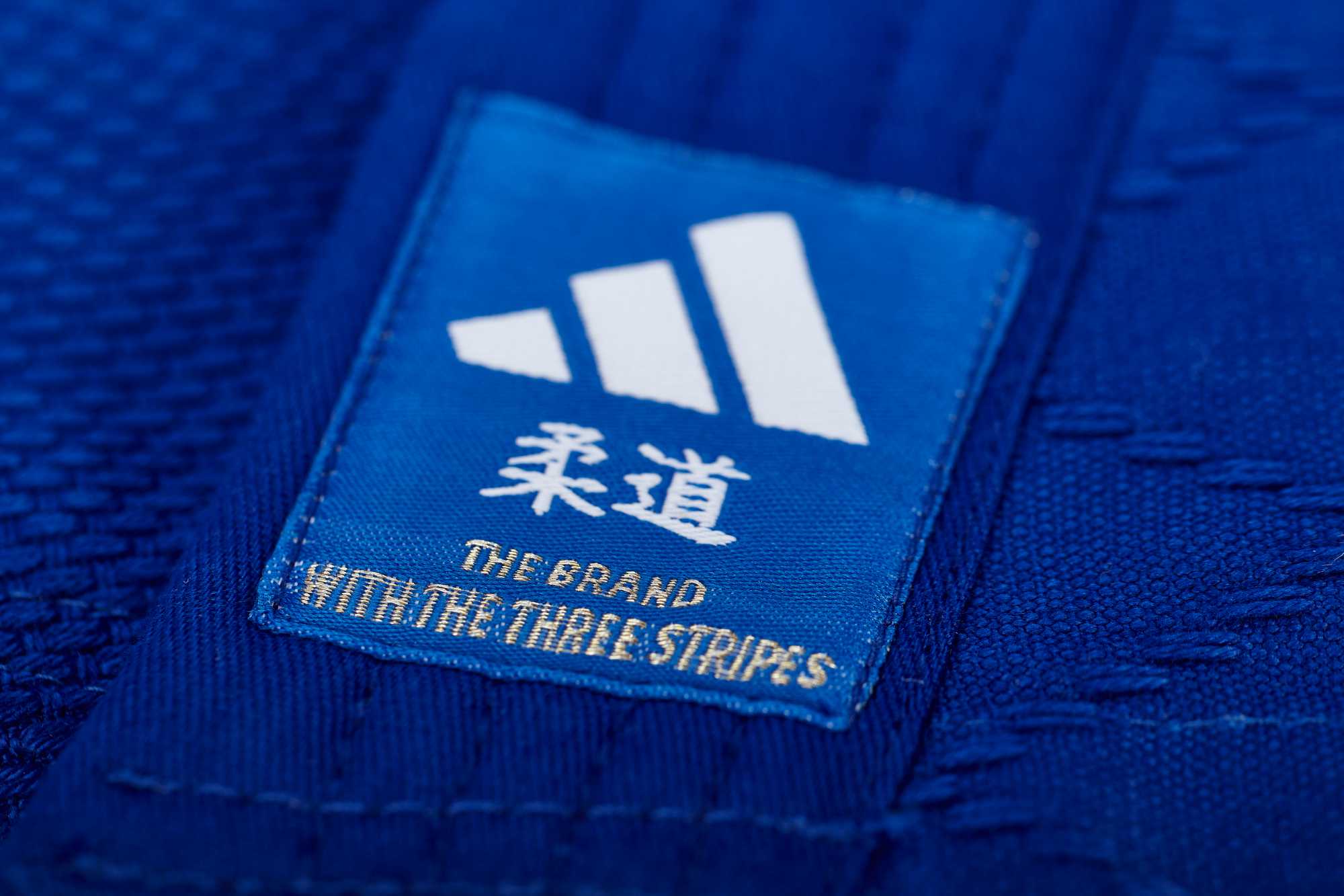 adidas Judo-Anzug "Training" blau/weiße Streifen, J500B