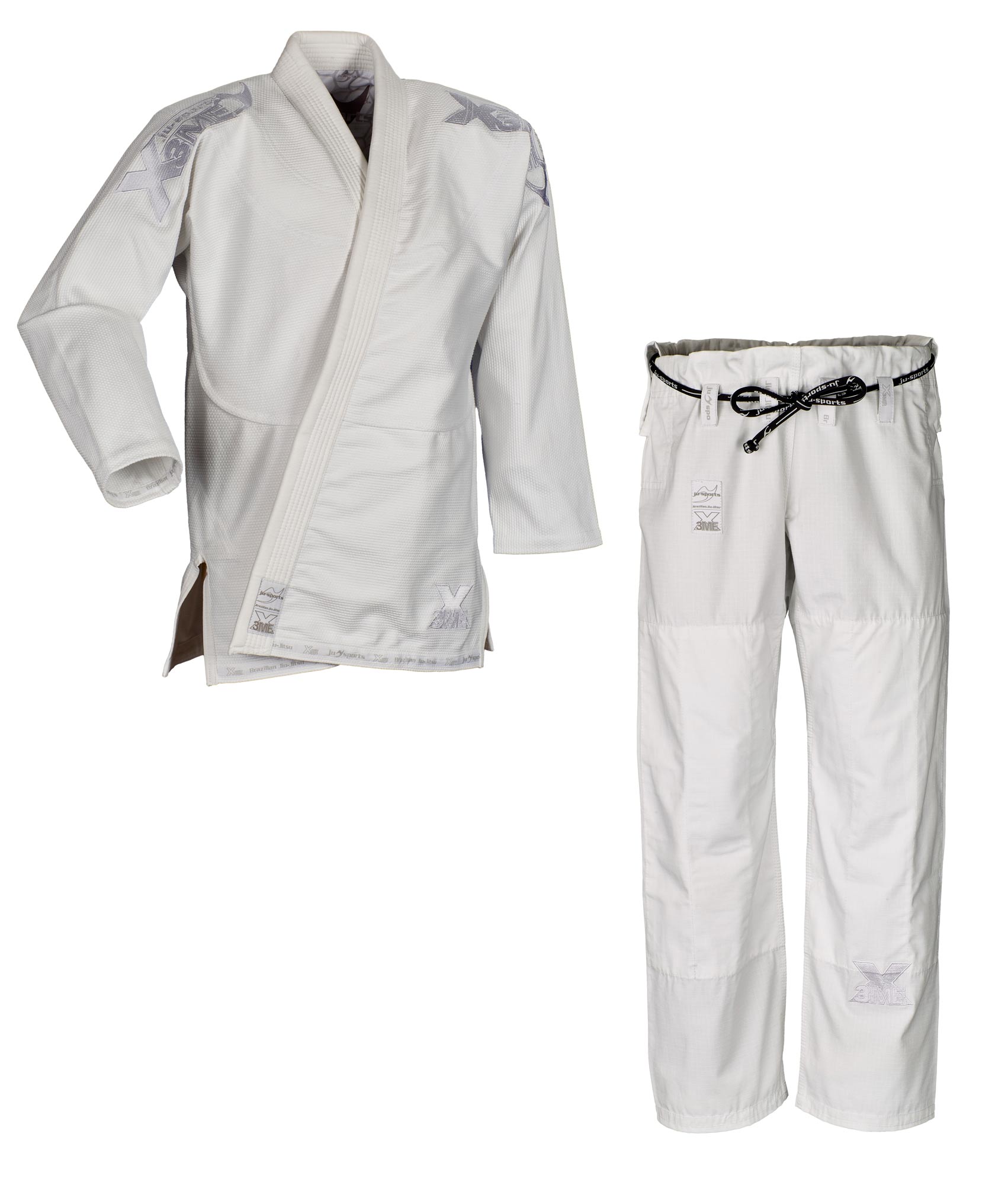 BJJ-Anzug EXTREME White/White 2.0