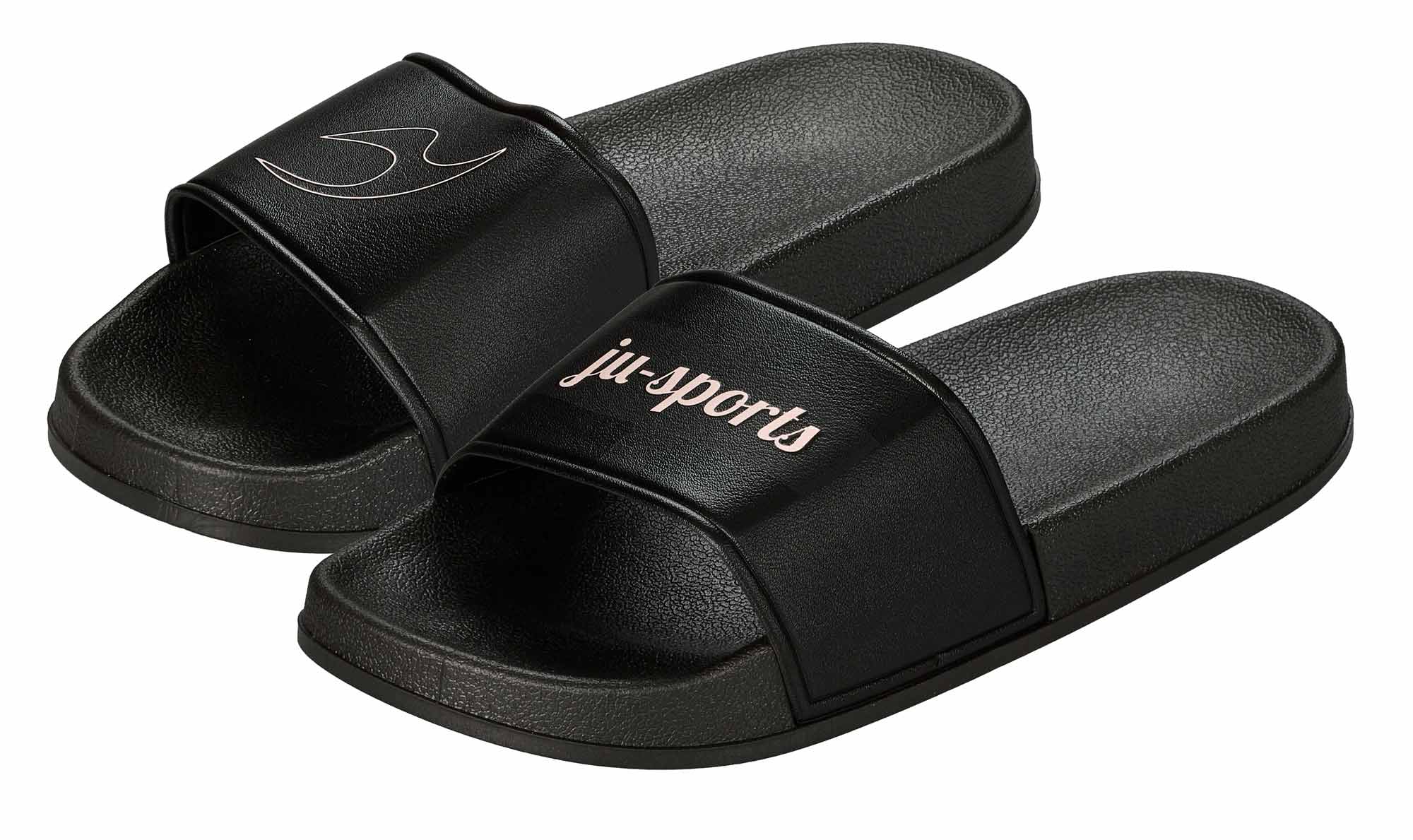 Ju-Sports Badeschlappen Core schwarz