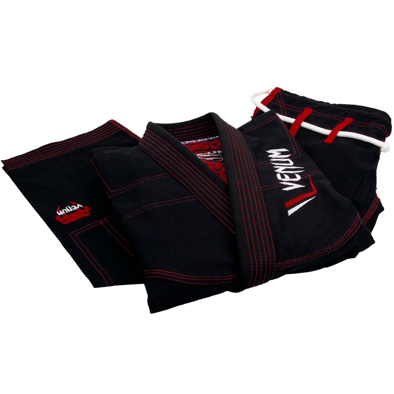 Venum BJJ-Gi Elite light schwarz, 02806