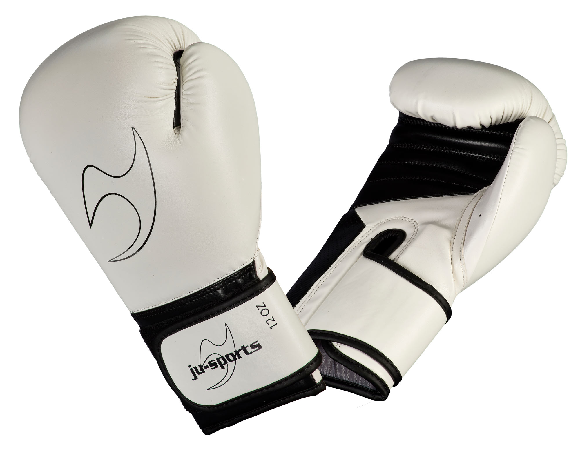 Boxhandschuhe, weiße Handschuhe, Lederhandschuhe, Sportausrüstung, Boxhandschuhe weiß