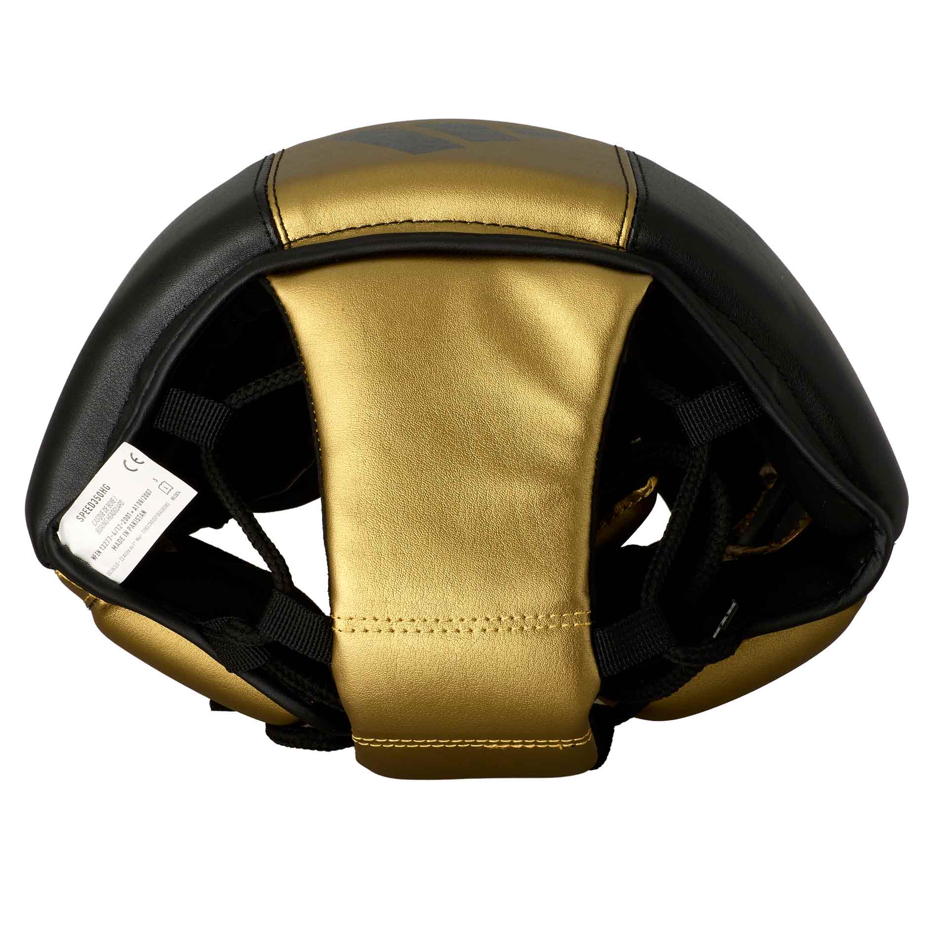 adidas Speed Pro Kopfschutz black/gold Kaktus-Leder, ADISPD350HG