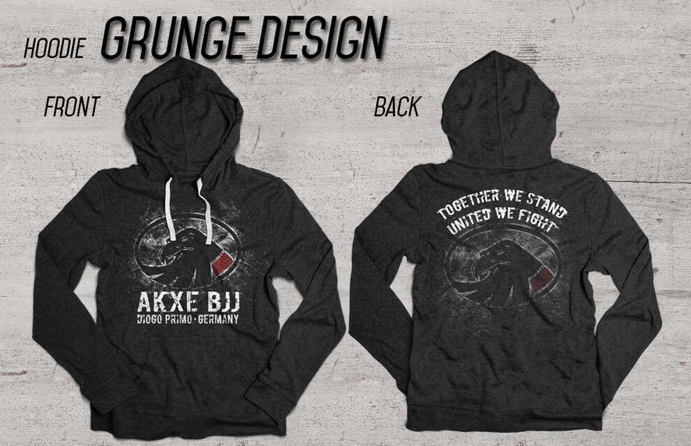 AKXE Hoodie Grunge