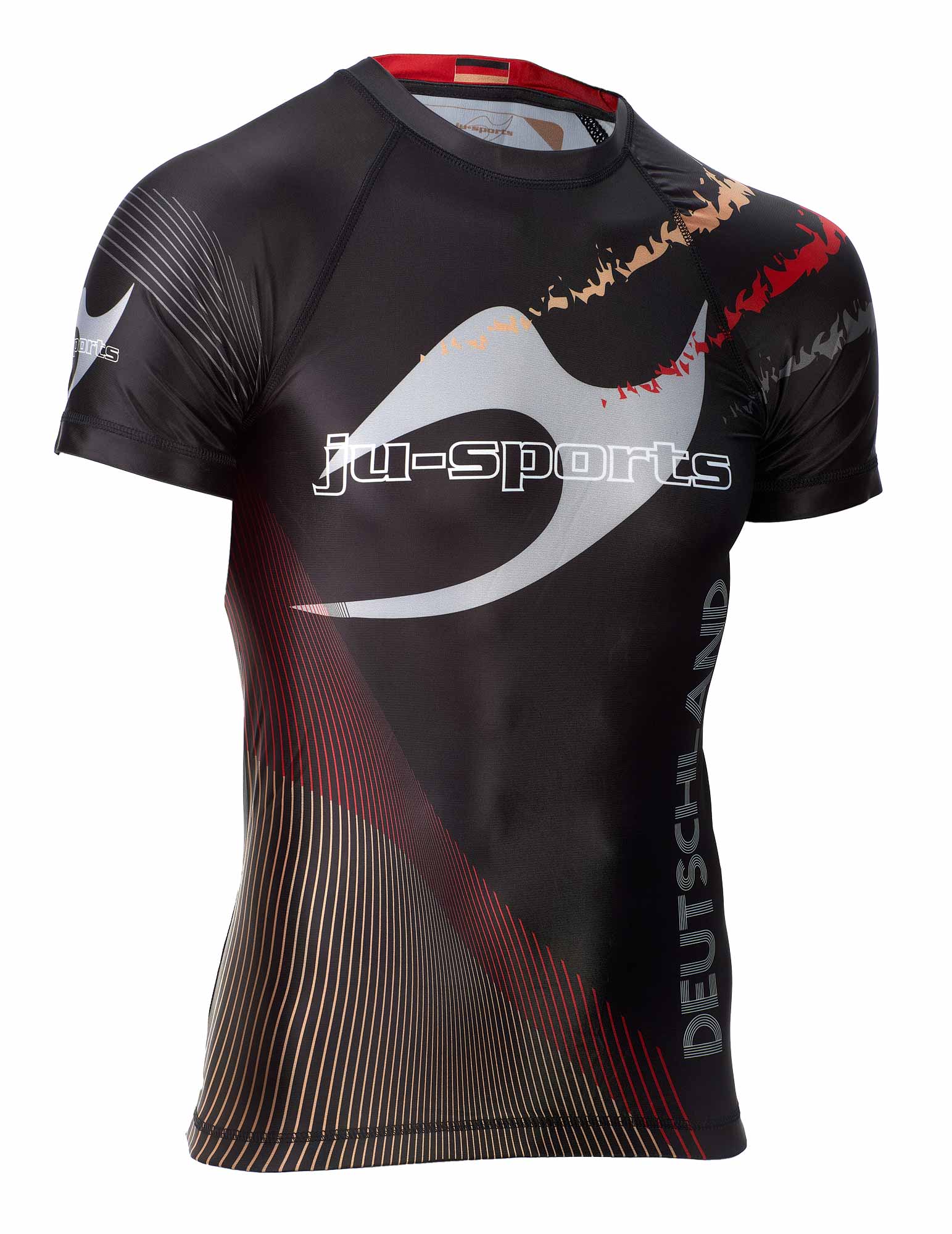 Set - 2 Rashguards Pro C18 Germany weiß & schwarz