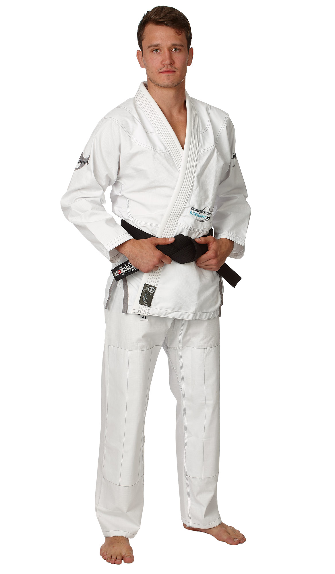 BJJ-Gi Competition Superlight RS white RipStop