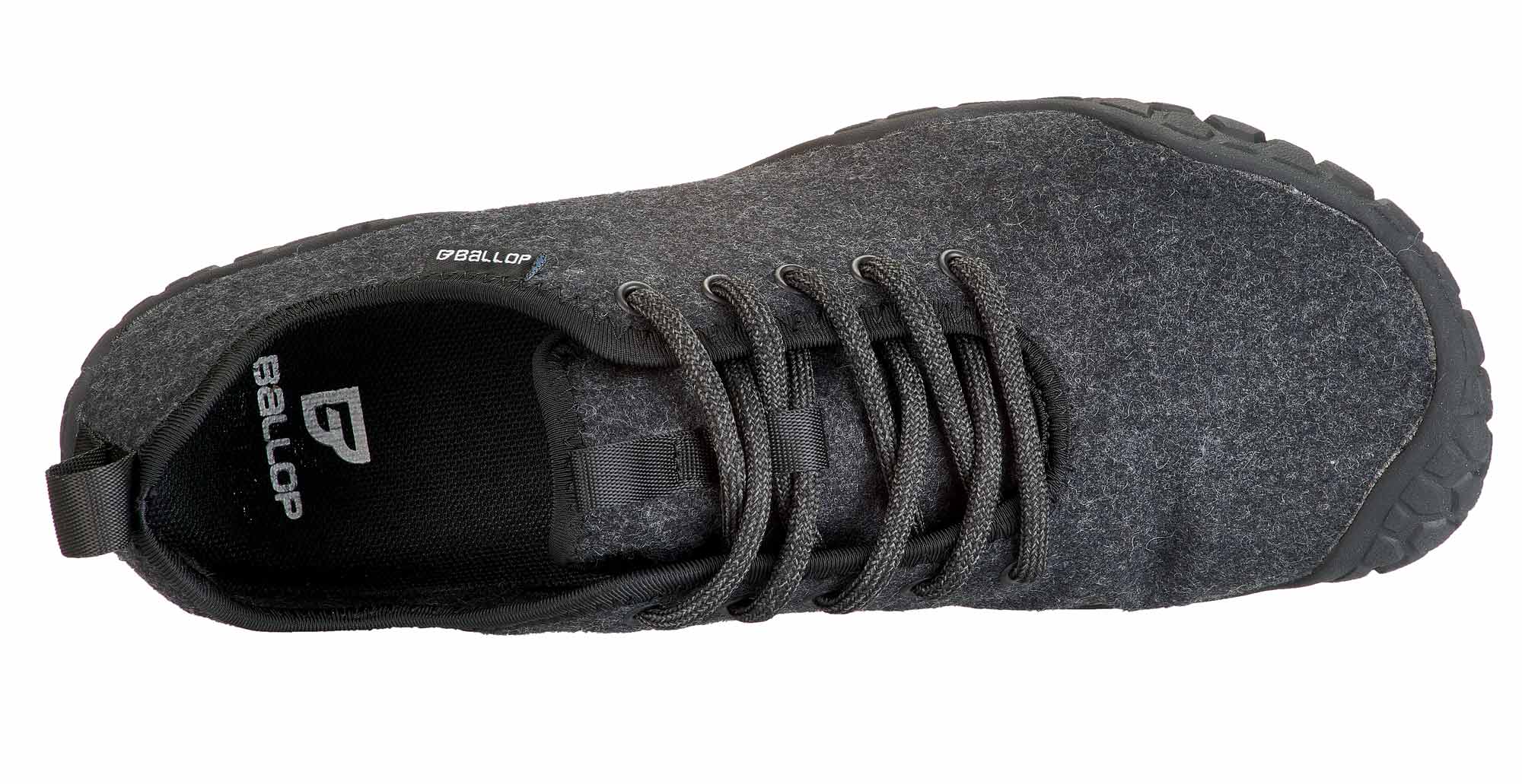 BALLOP Barfußschuhe Corso dark grey