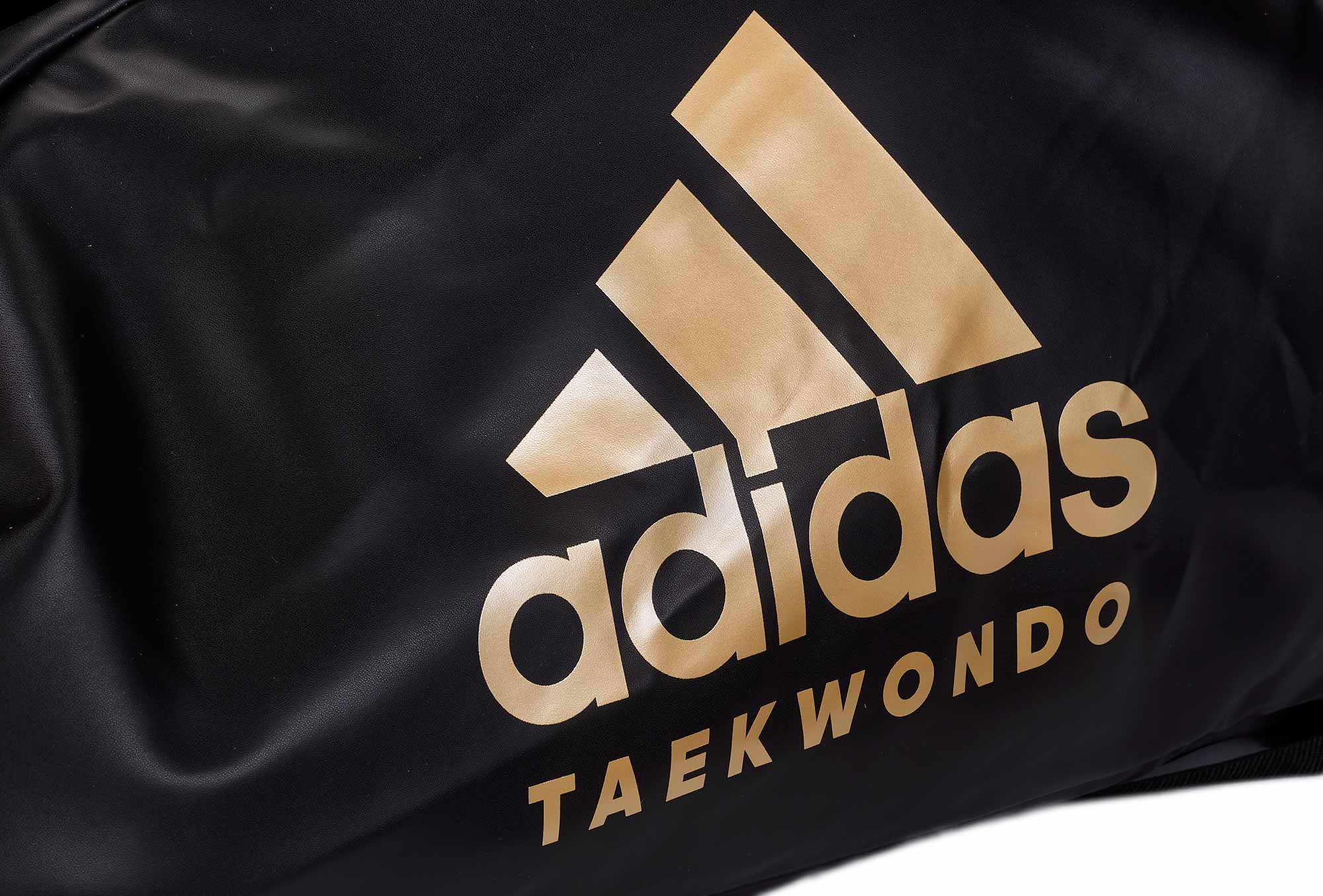 adidas 2in1 Bag Taekwondo black/gold PU, adiACC051T