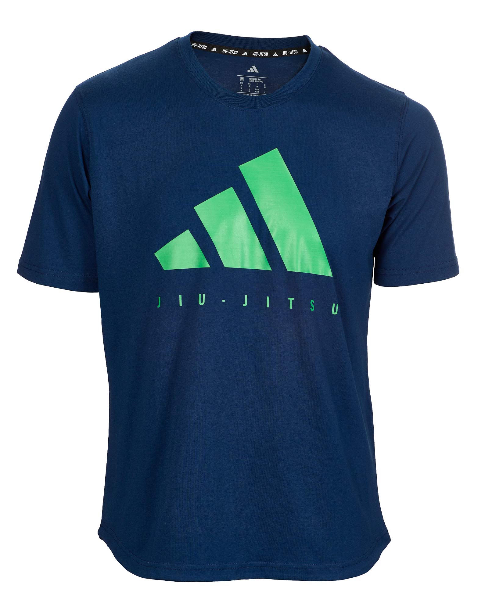 adidas Community Line T-Shirt Jiu-Jitsu blau, adiCLTS25-JJ
