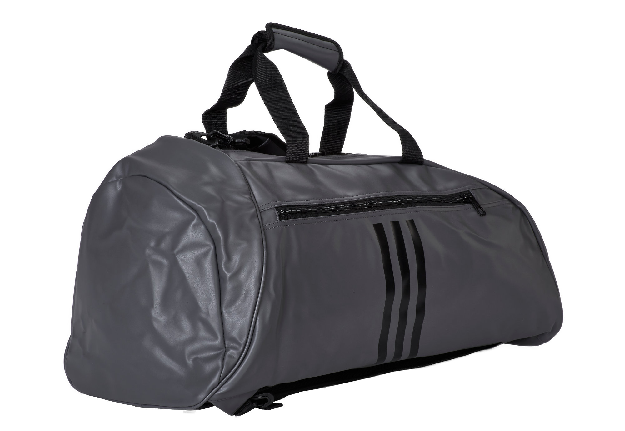 adidas 2in1 Bag Combat Sports grey/black PU, adiACC051