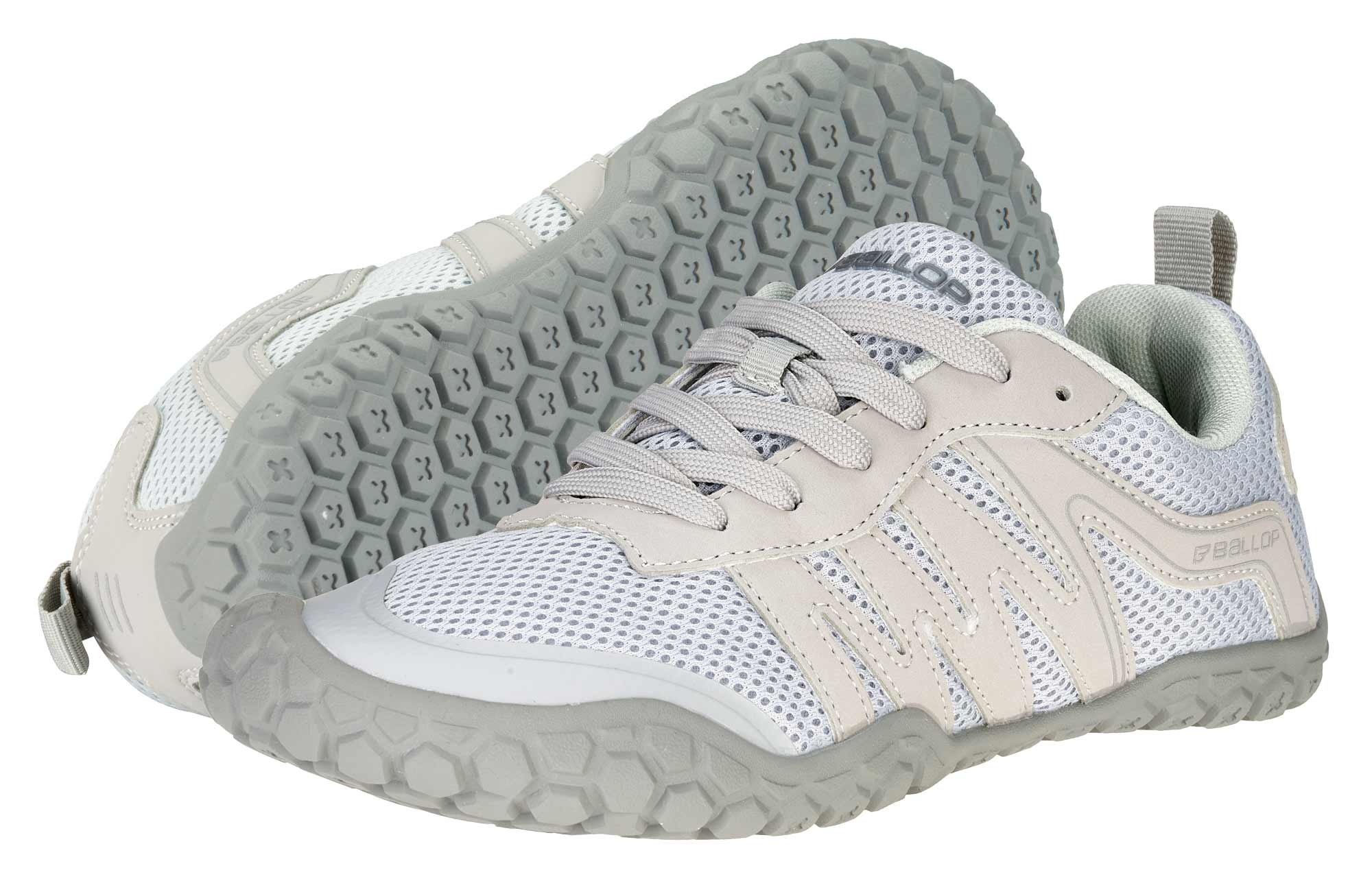 BALLOP Barfußschuhe Pellet grey