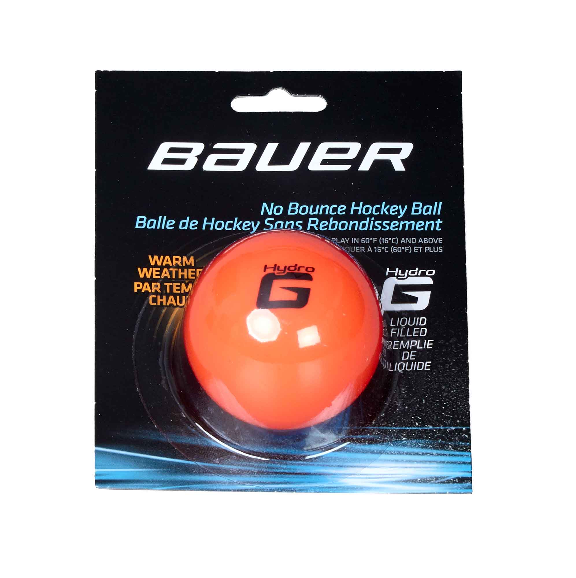 BAUER Hockey Hydrog Ball "Liquid filled", orange (1048141)