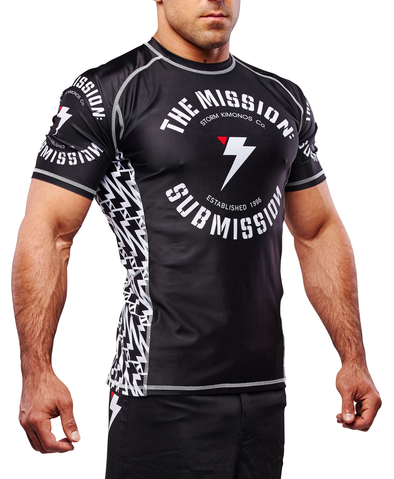 Storm "Rockers" Shortsleeve Rashguard black 1015