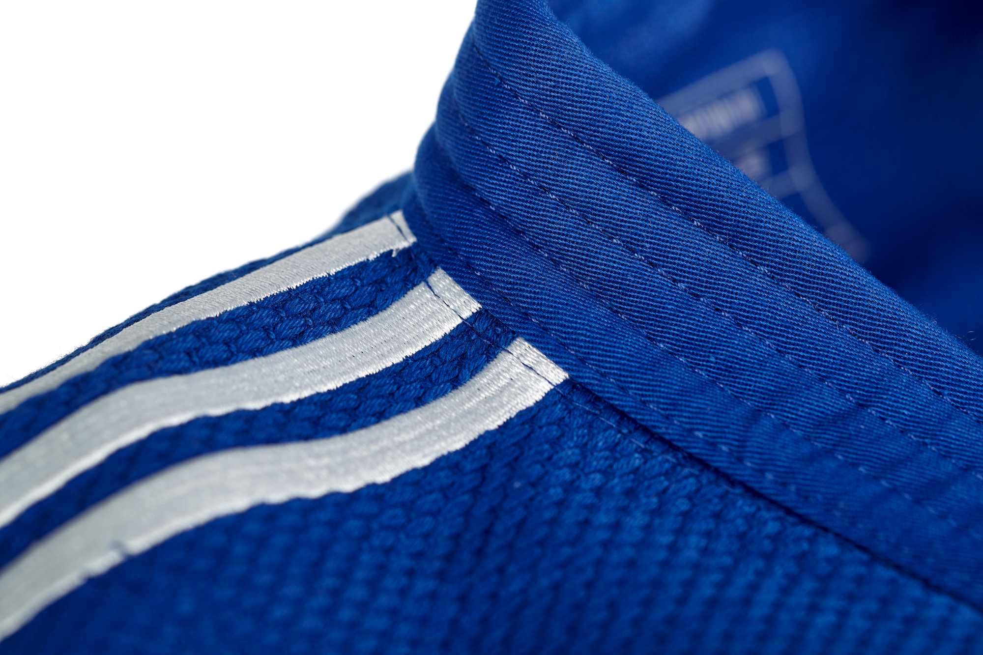 adidas Judojacke CHAMPION III IJF - Model 1 JIJFB-JAC blau / weiße Streifen