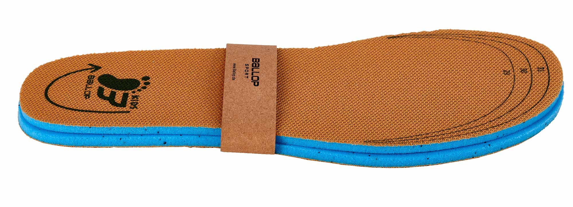 BALLOP Ersatz-Innensohle Flat für Barefoot Kids
